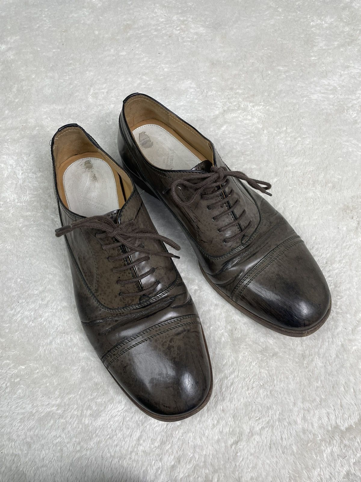 image of Maison Margiela Oxford Shoes in Brown, Men's (Size 7)