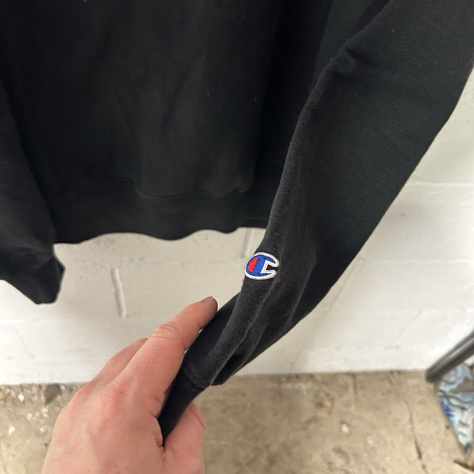Champion Champion Reverse Weave Sweatshirt “Black” 2024 Size US M / EU 48-50 / 2 - 4 Thumbnail