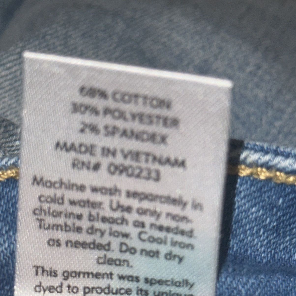 Pacsun PacSun light wash stacked skinny jeans Size US 31 - 10 Thumbnail