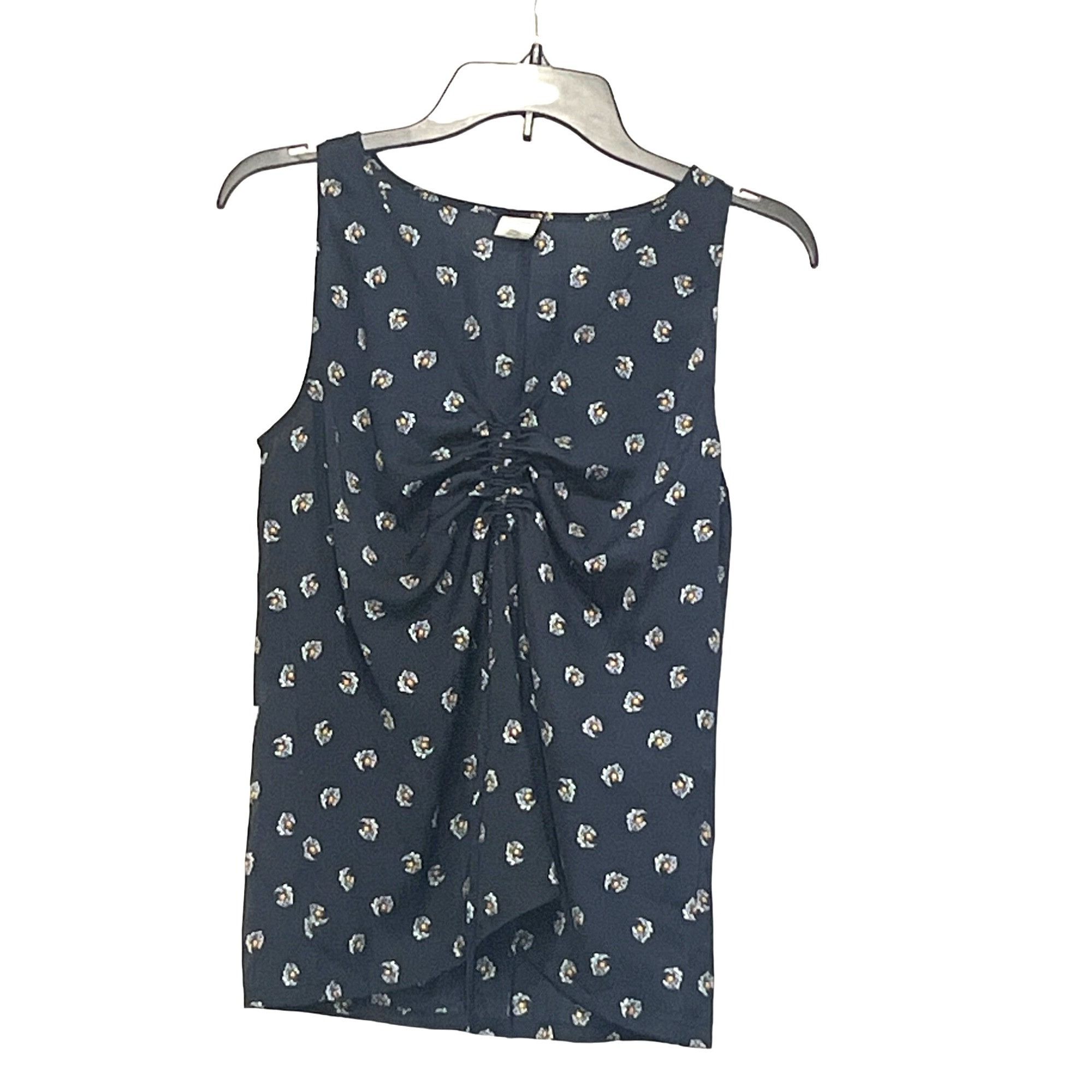 Other Melrose and Market Cinched Front Top In Navy Esme Clip Flora Size M / US 6-8 / IT 42-44 - 2 Thumbnail