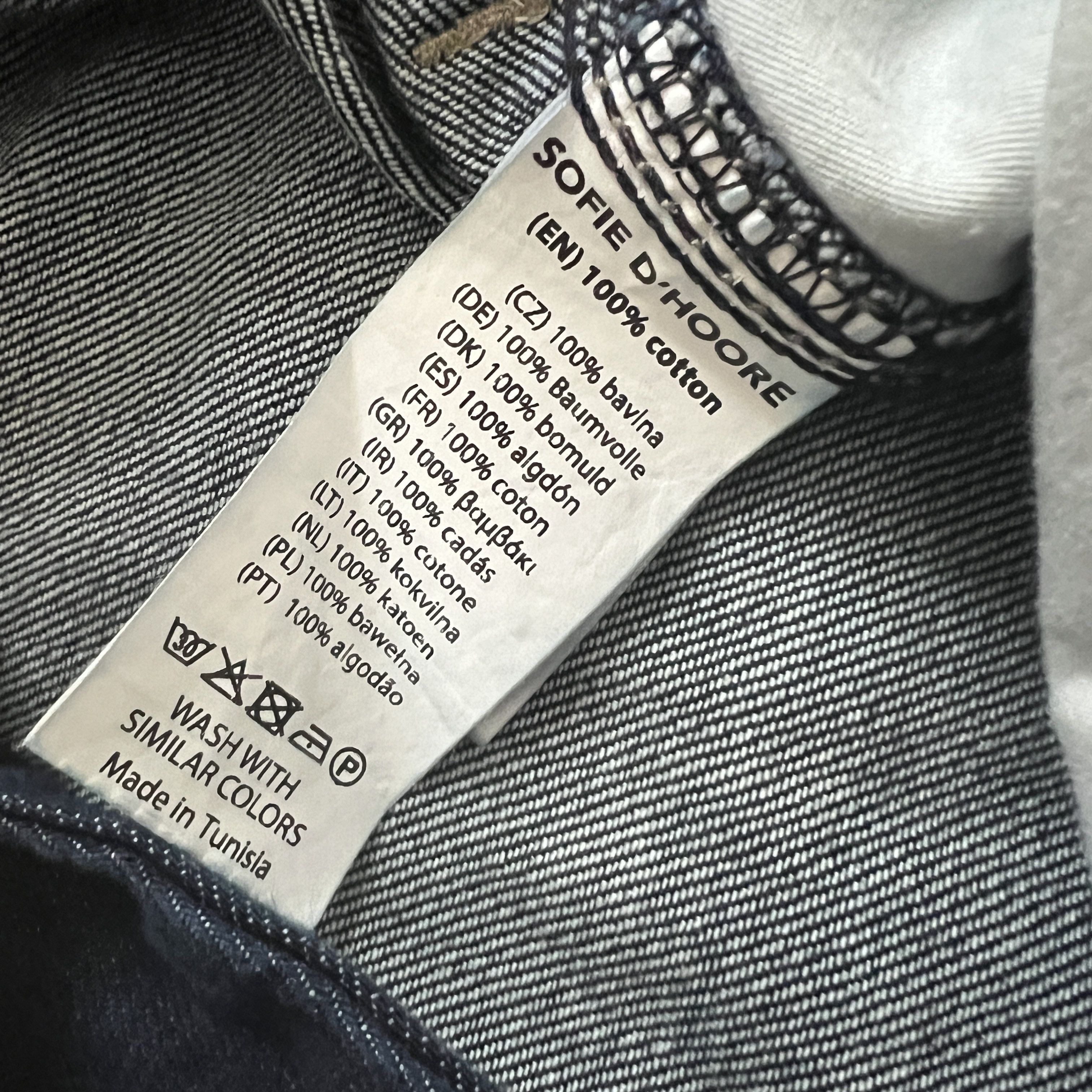 SOFIE D'HOORE Pollock Dark Denim Pants Size 34" / US 12 / IT 48 - 6 Thumbnail