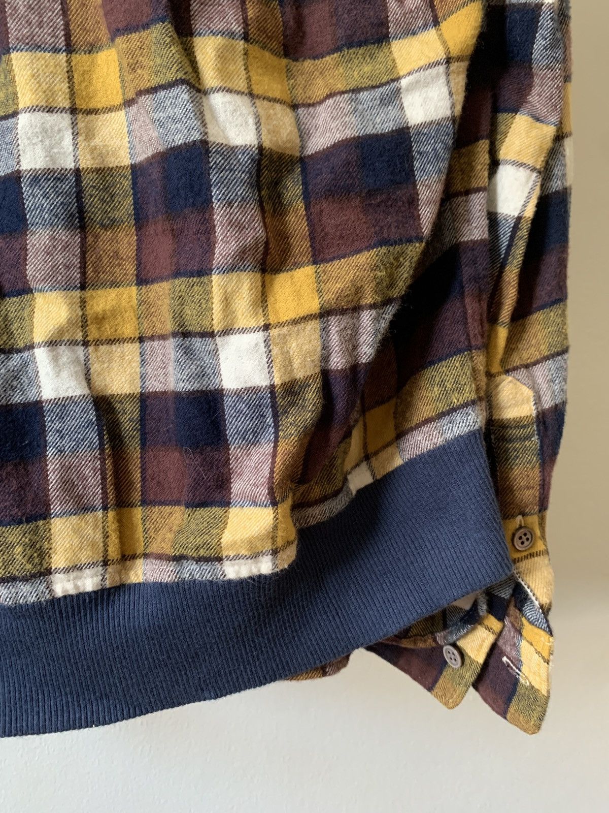 Issey Miyake Vintage Issey Miyake/ mercibeaucoup; Flannel Shirt Size US M / EU 48-50 / 2 - 5 Thumbnail