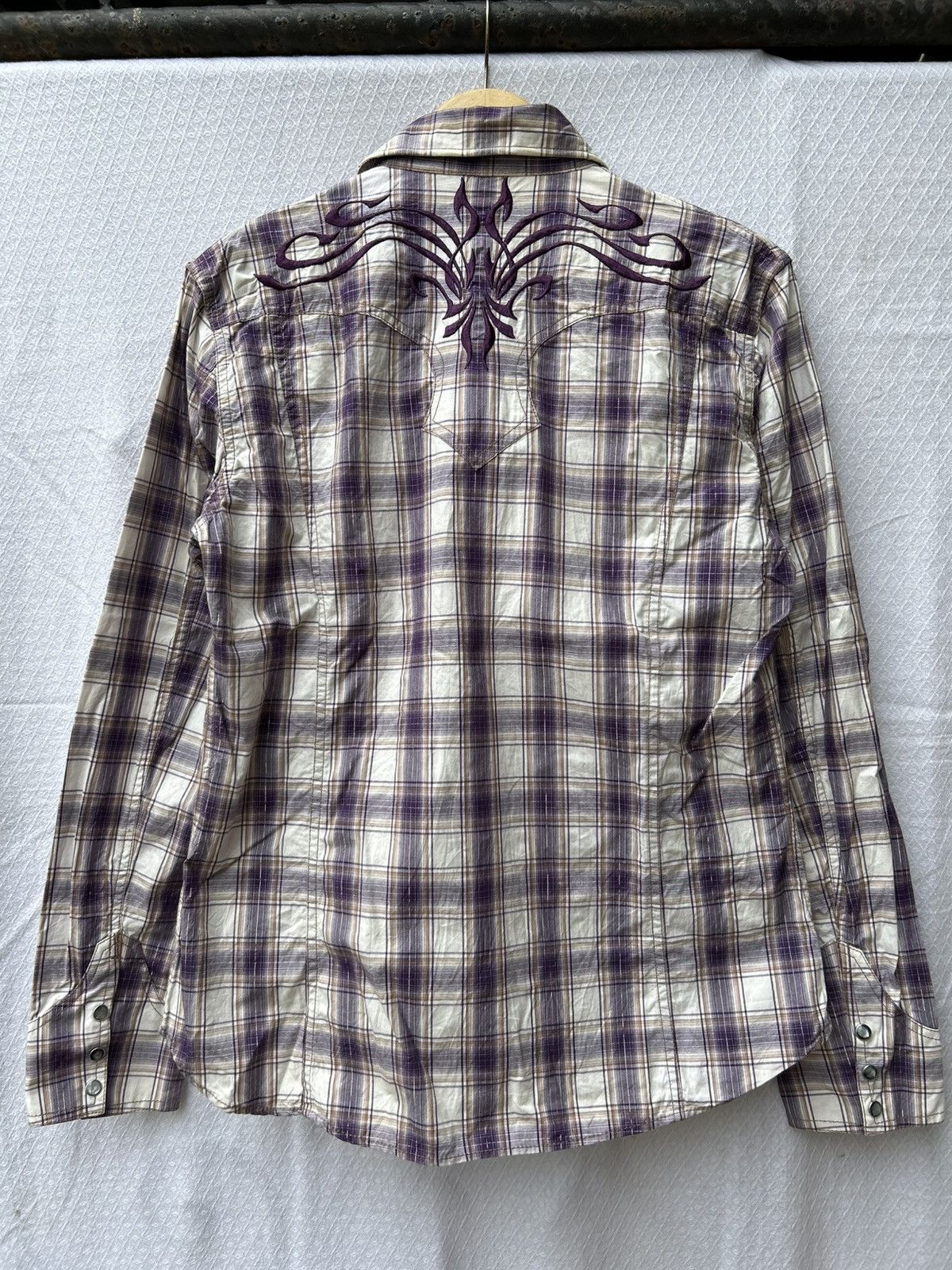 20471120 × Japanese Brand NCFM - Japanese plaid button seditionaries shirt Size US M / EU 48-50 / 2 - 2 Thumbnail