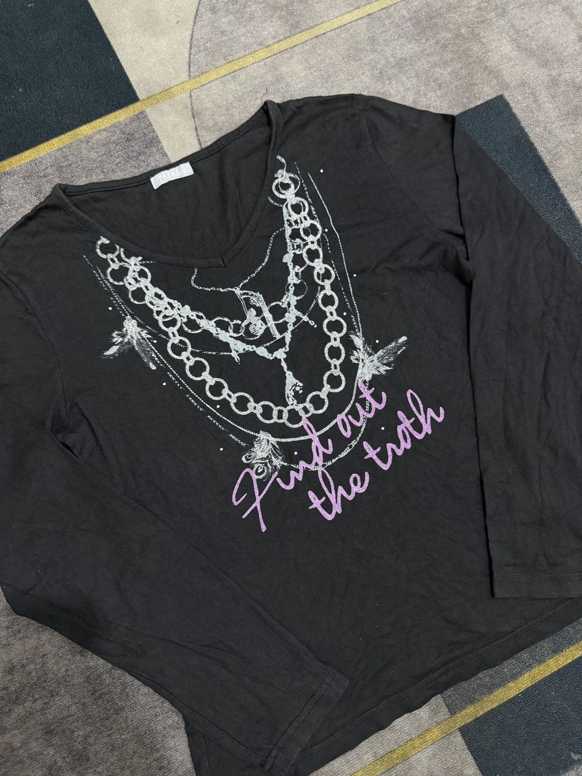 If Six Was Nine Y2K PAZNA IFSIX LGB STYLE LONG SLEEVE Size M / US 6-8 / IT 42-44 - 2 Thumbnail