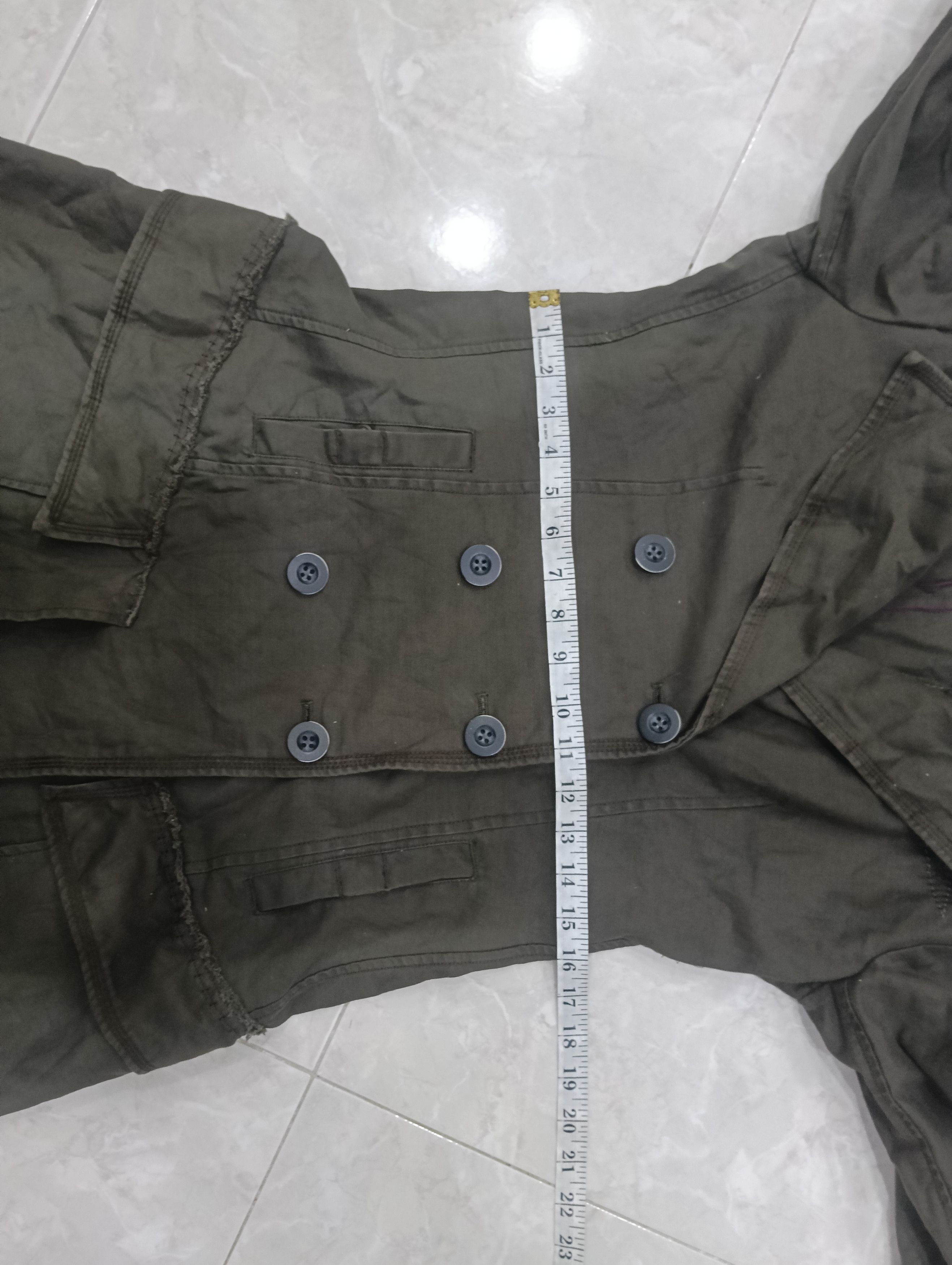 Marithe + Francois Girbaud Marithe + Francois Girbaud Green Army Size M / US 6-8 / IT 42-44 - 20 Thumbnail