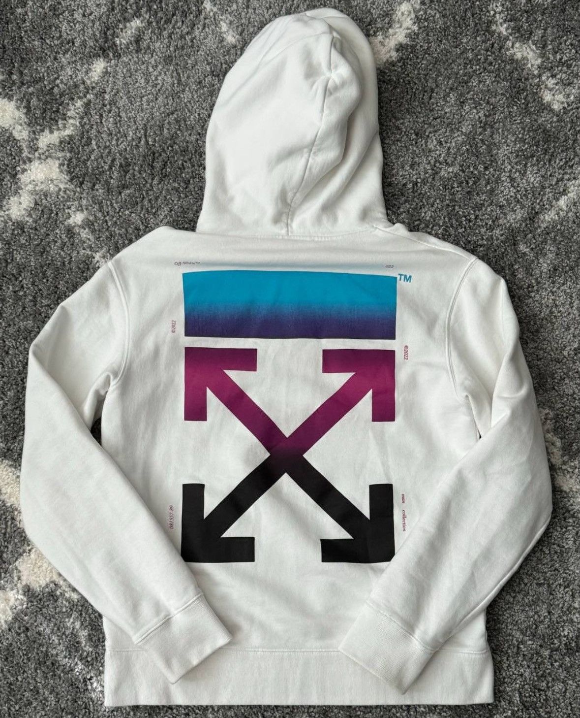 Off-White Off White Arrow logo hoodie Size US M / EU 48-50 / 2 - 2 Thumbnail
