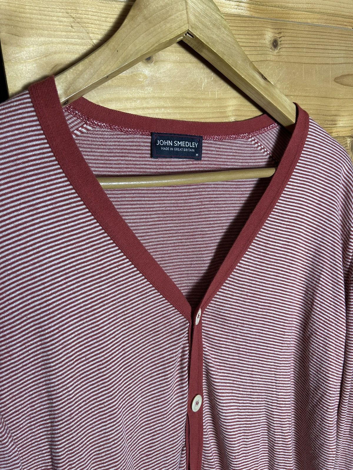 John Smedley John Smedley striped cardigan Size US M / EU 48-50 / 2 - 4 Thumbnail