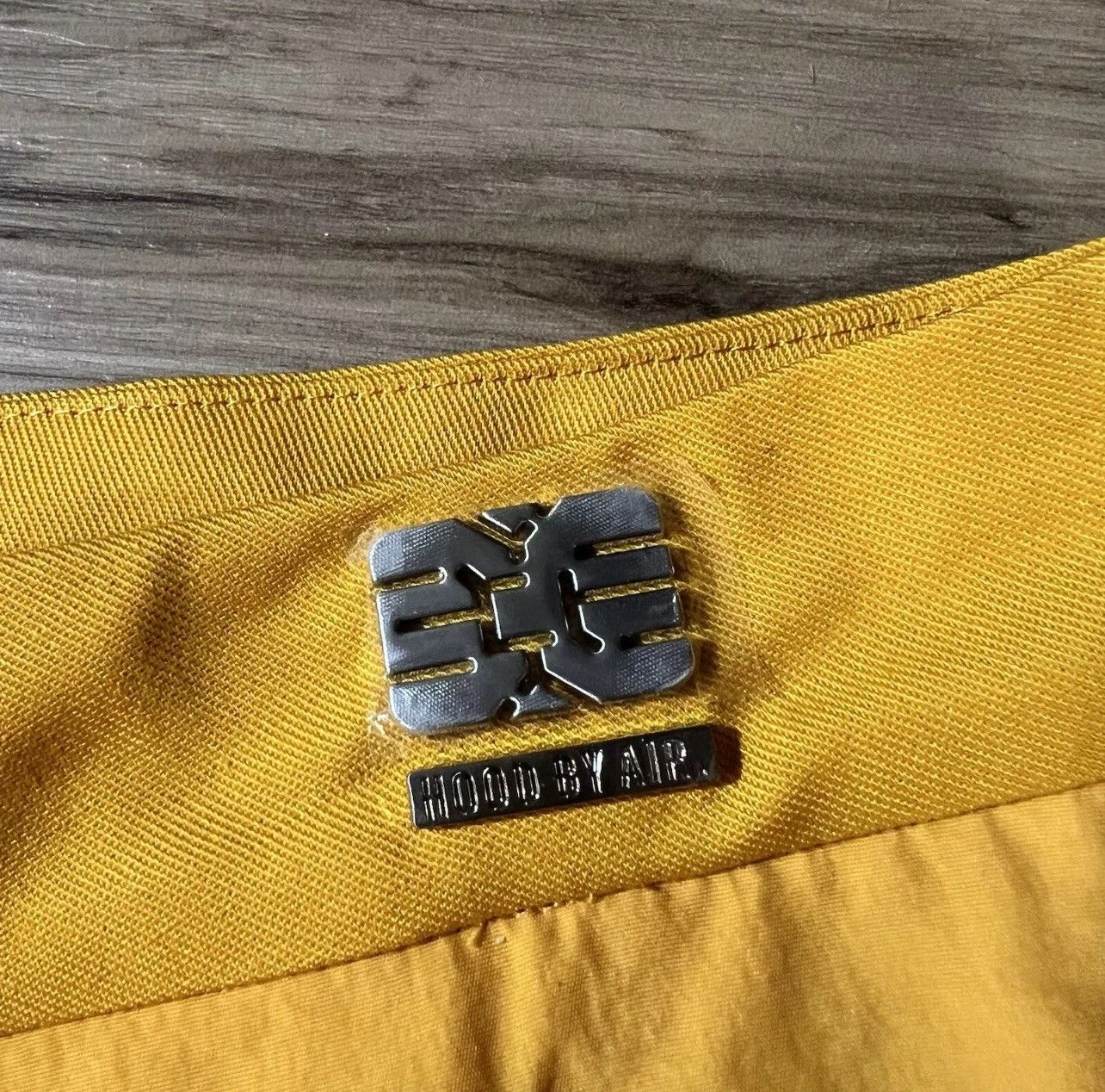 Hood By Air Shorts Layered Dress Pants Yellow Size US 35 - 4 Thumbnail