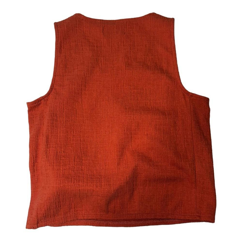 Madewell Madewell l Wrap Tie Sleeveless Tank Top Sweet Dahlia XS Size XS / US 0-2 / IT 36-38 - 3 Thumbnail