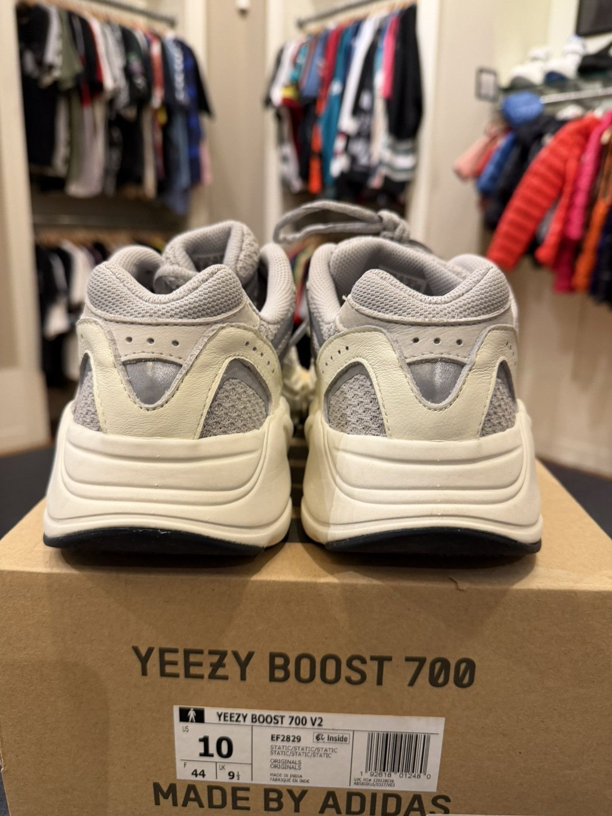 Adidas Adidas Yeezy Boost 700 v2 ‘Static’ Size US 10 / EU 43 - 3 Thumbnail