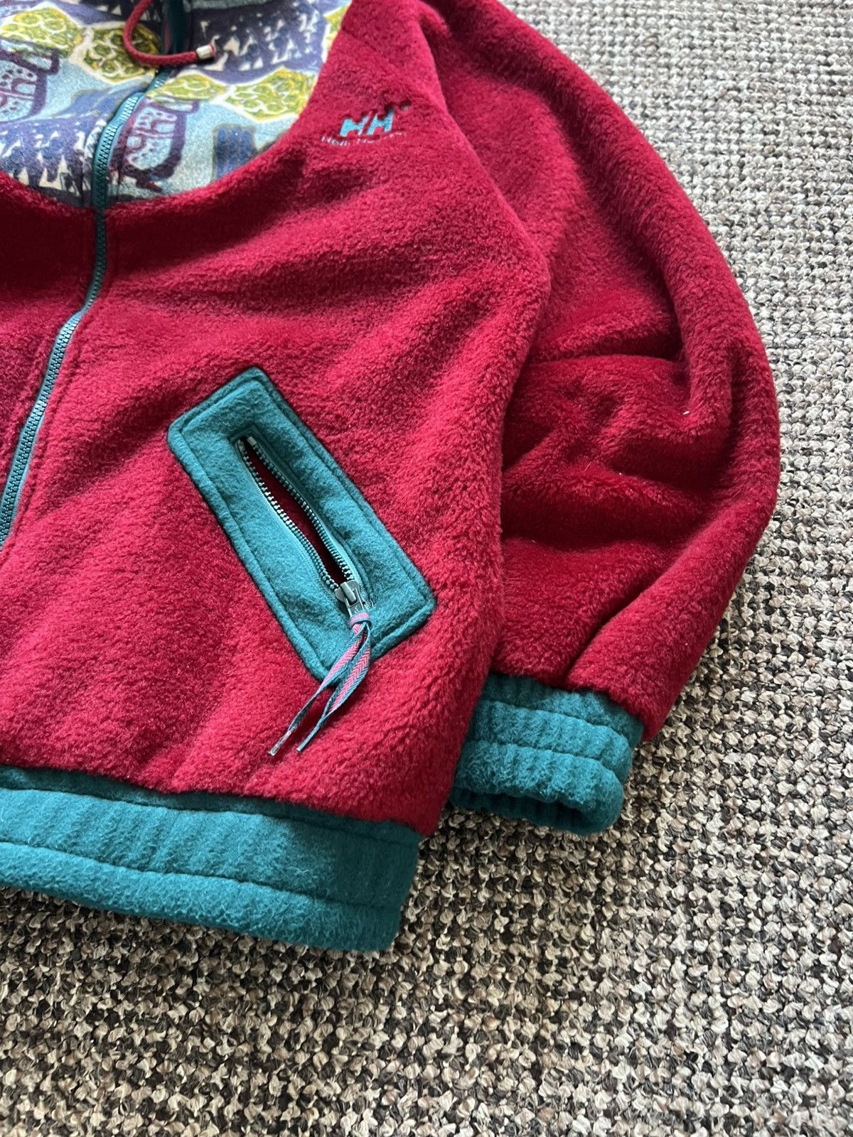 Helly Hansen Vintage 90s Helly Hansen Zip Up Fleece Jacket Size US M / EU 48-50 / 2 - 5 Thumbnail
