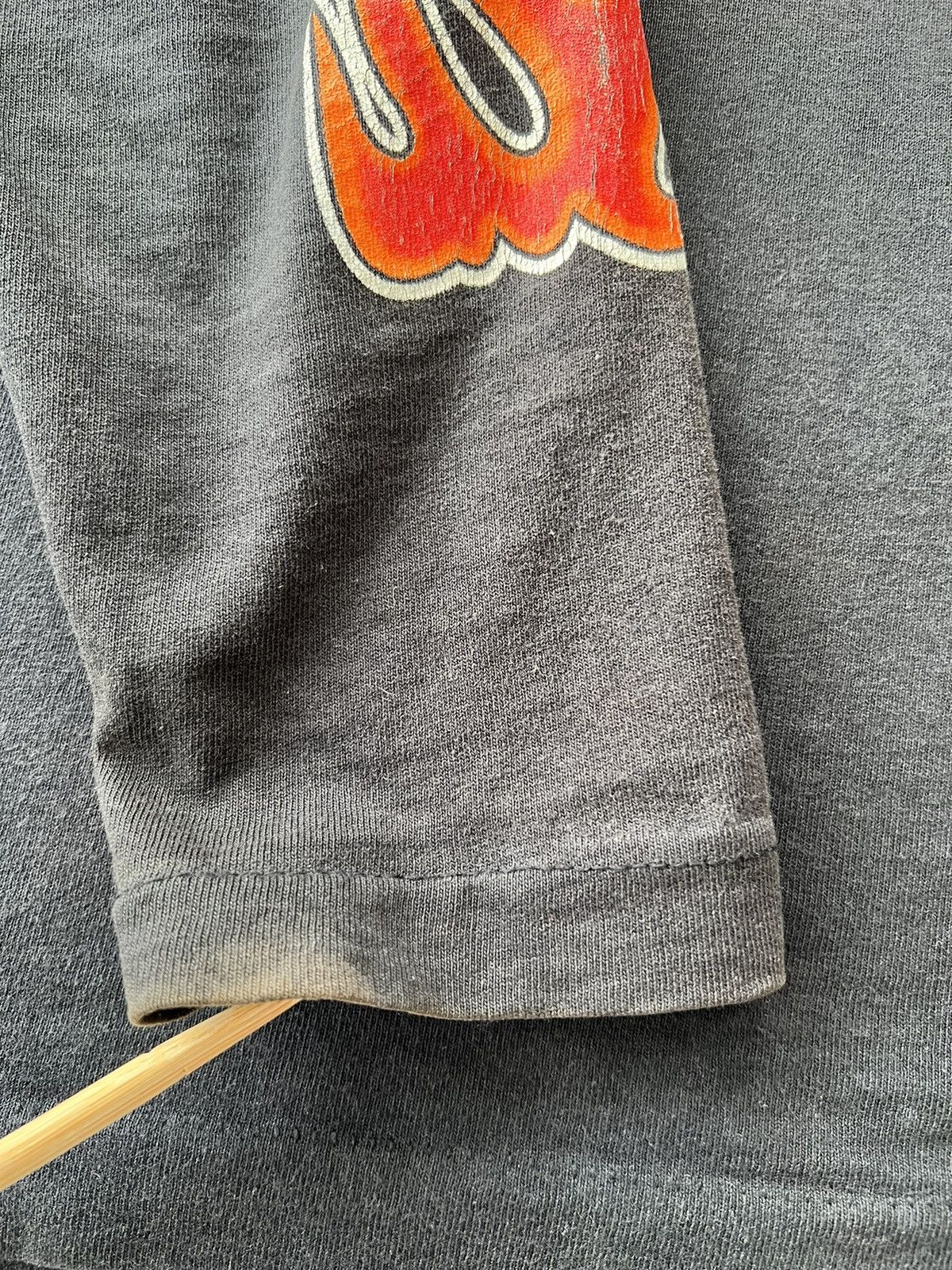 Harley Davidson Vintage 90s Harley Davidson Flame Fire Eagle Long Sleeve Size US M / EU 48-50 / 2 - 10 Thumbnail