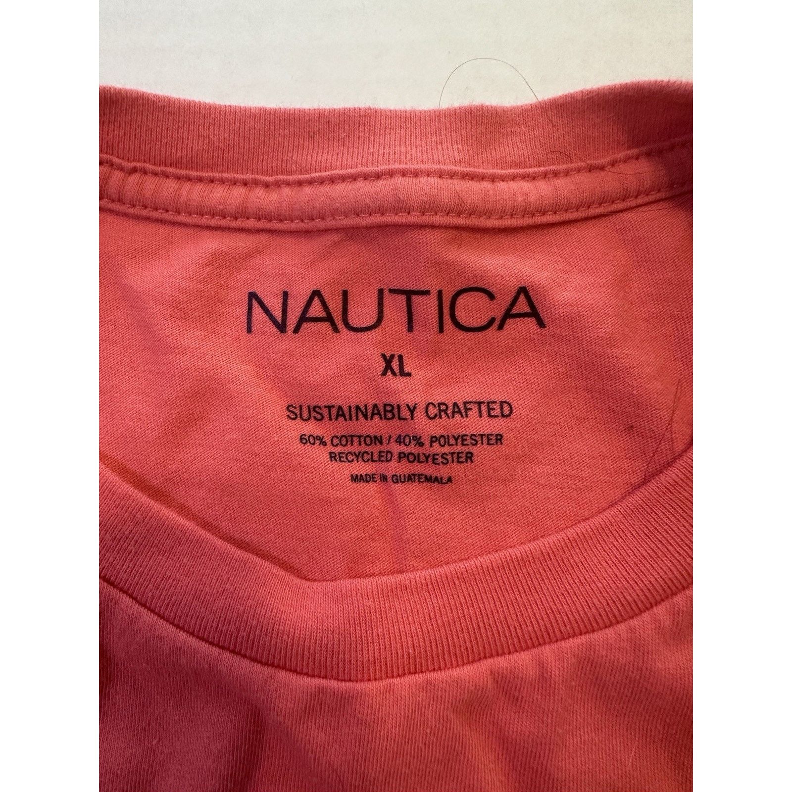 Nautica Nautica Tshirt Pink XL1983 Graphic Nautical Boating Gorpcore Size US XL / EU 56 / 4 - 3 Thumbnail