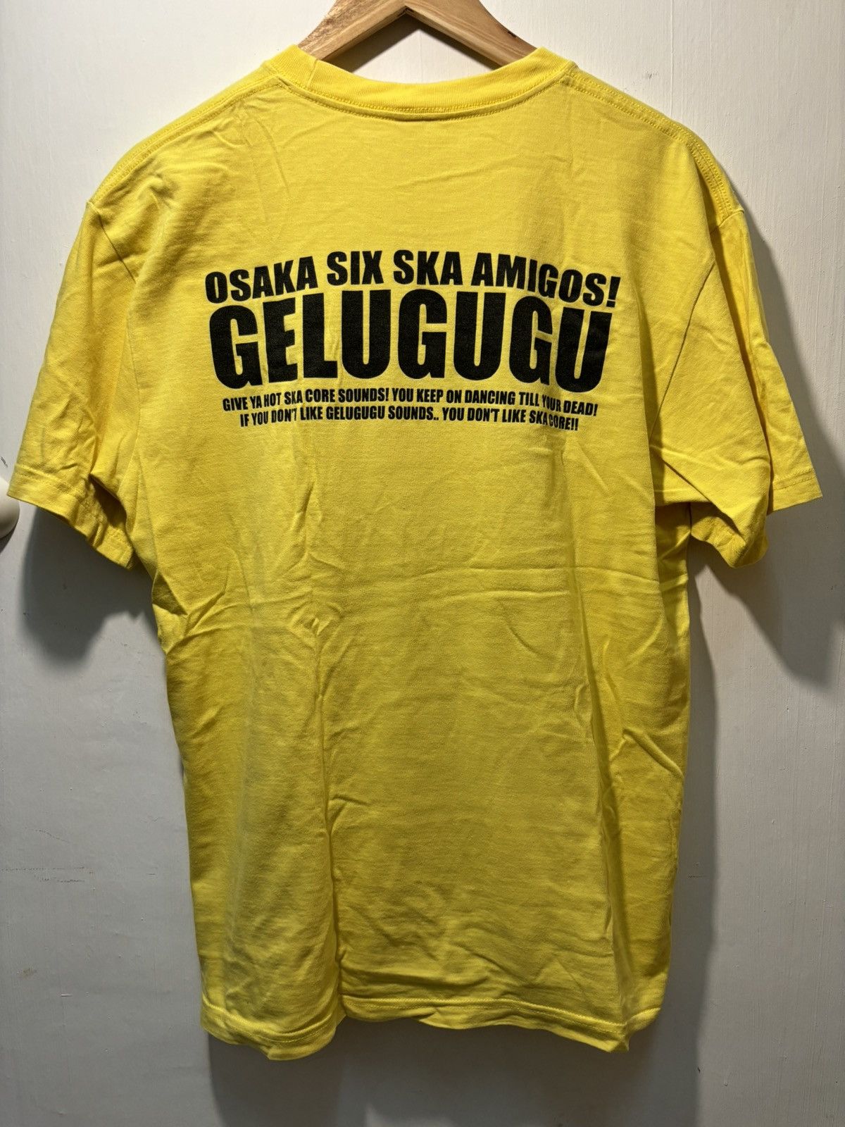 Vintage Japan Ska Band Gelugugu Osaka Six Ska Amigos