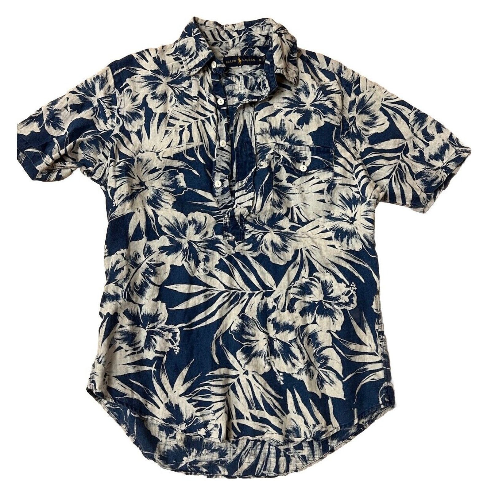 Polo Ralph Lauren Polo Ralph Lauren Mens Small Polo Shirt Hawaiian Classic Fit Size US S / EU 44-46 / 1 - 1 Thumbnail