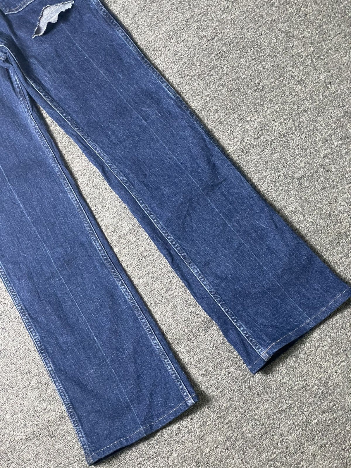 Polo Ralph Lauren × Vintage POLO RALPH LAUREN FRONT DOUBLE POCKET FLARE JEANS (103) Size 25" / US 0 / IT 36 - 3 Thumbnail