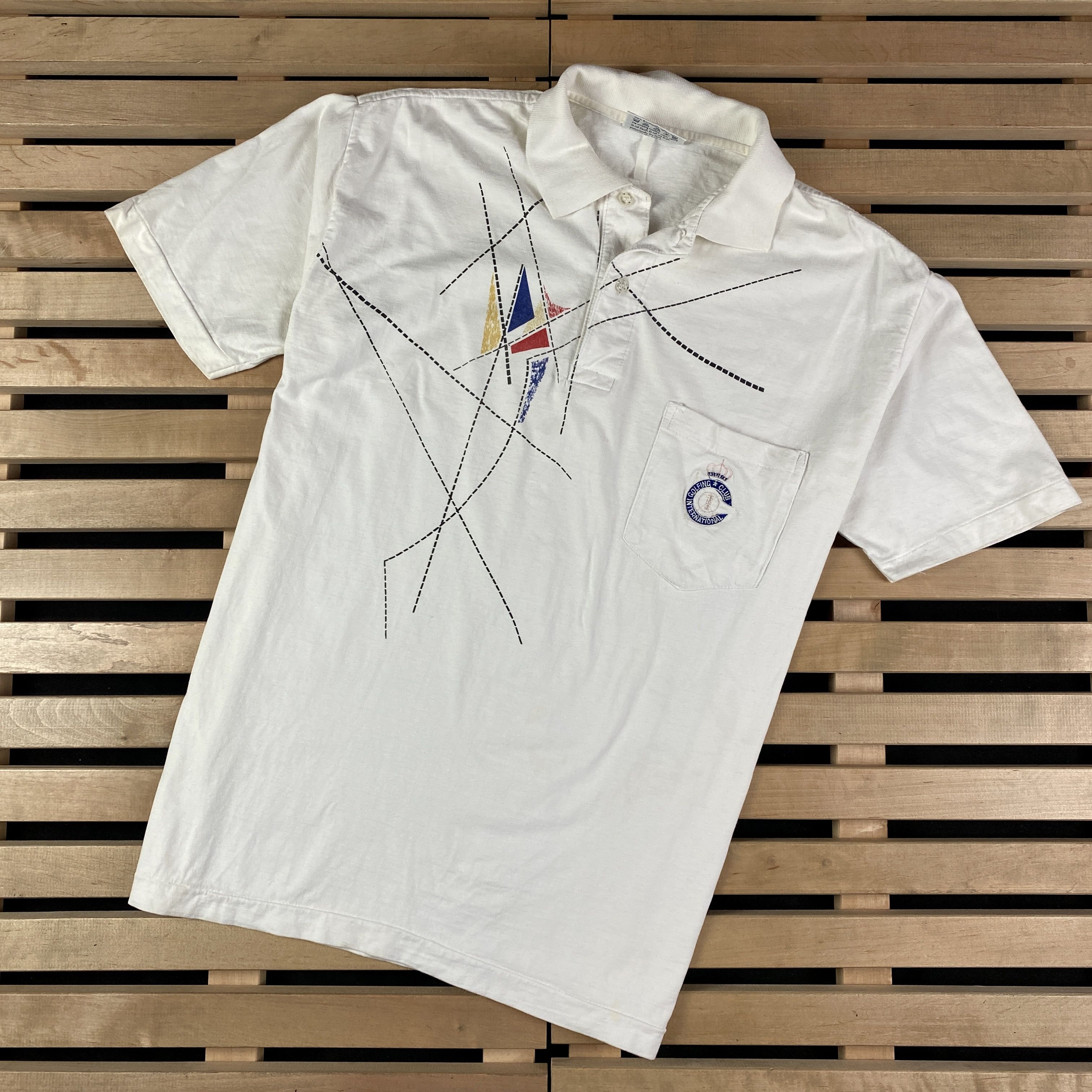 Hugo Boss × Vintage Mens Vintage Short Sleeve Polo T-Shirt Hugo Boss Size L Size US L / EU 52-54 / 3 - 1 Thumbnail