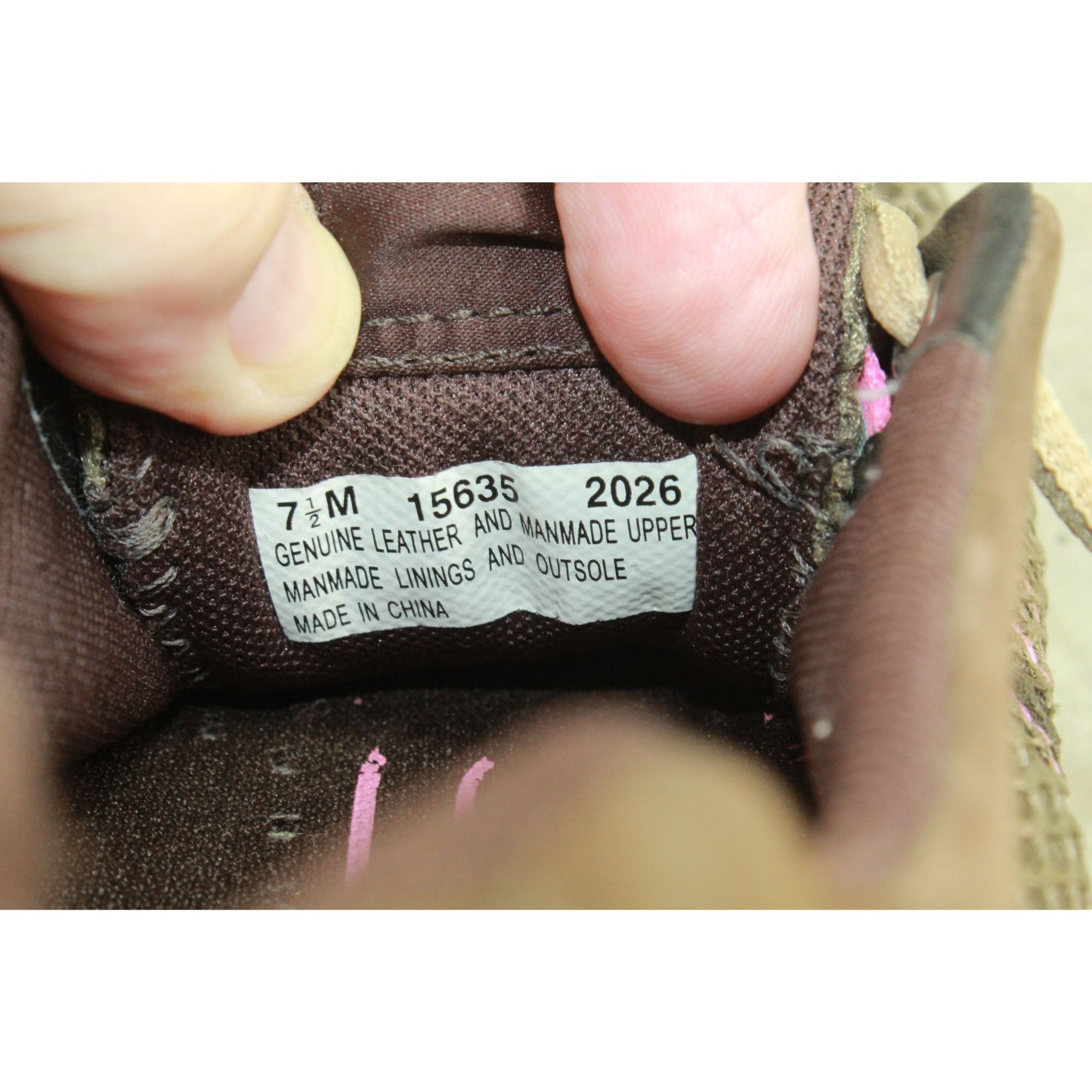 Timberland Timberland Outdoors Brown Mesh Lace Up Hiking Sneakers Size US 7.5 / IT 37.5 - 8 Thumbnail