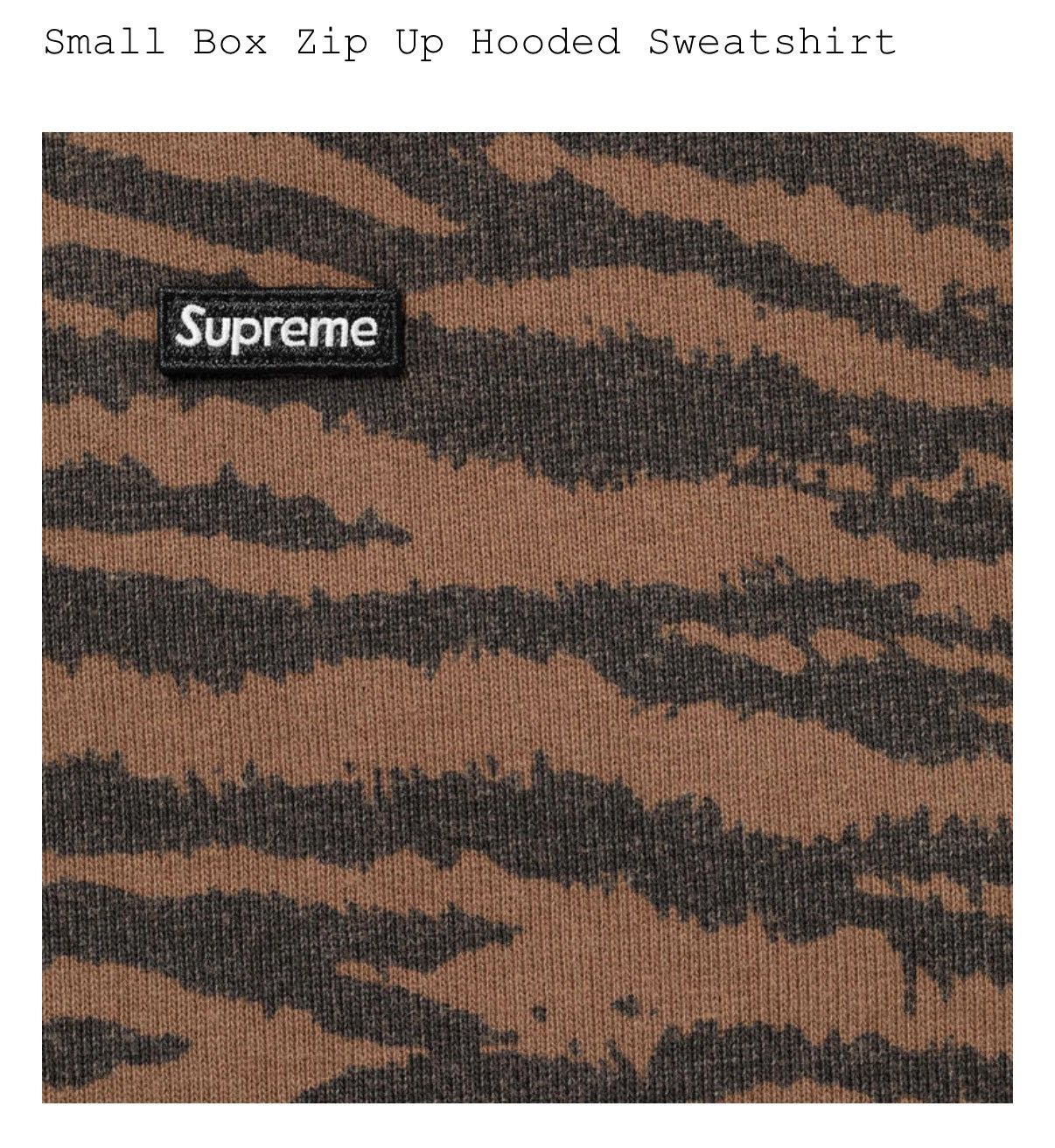 Supreme supreme tiger zip up Size US S / EU 44-46 / 1 - 2 Thumbnail