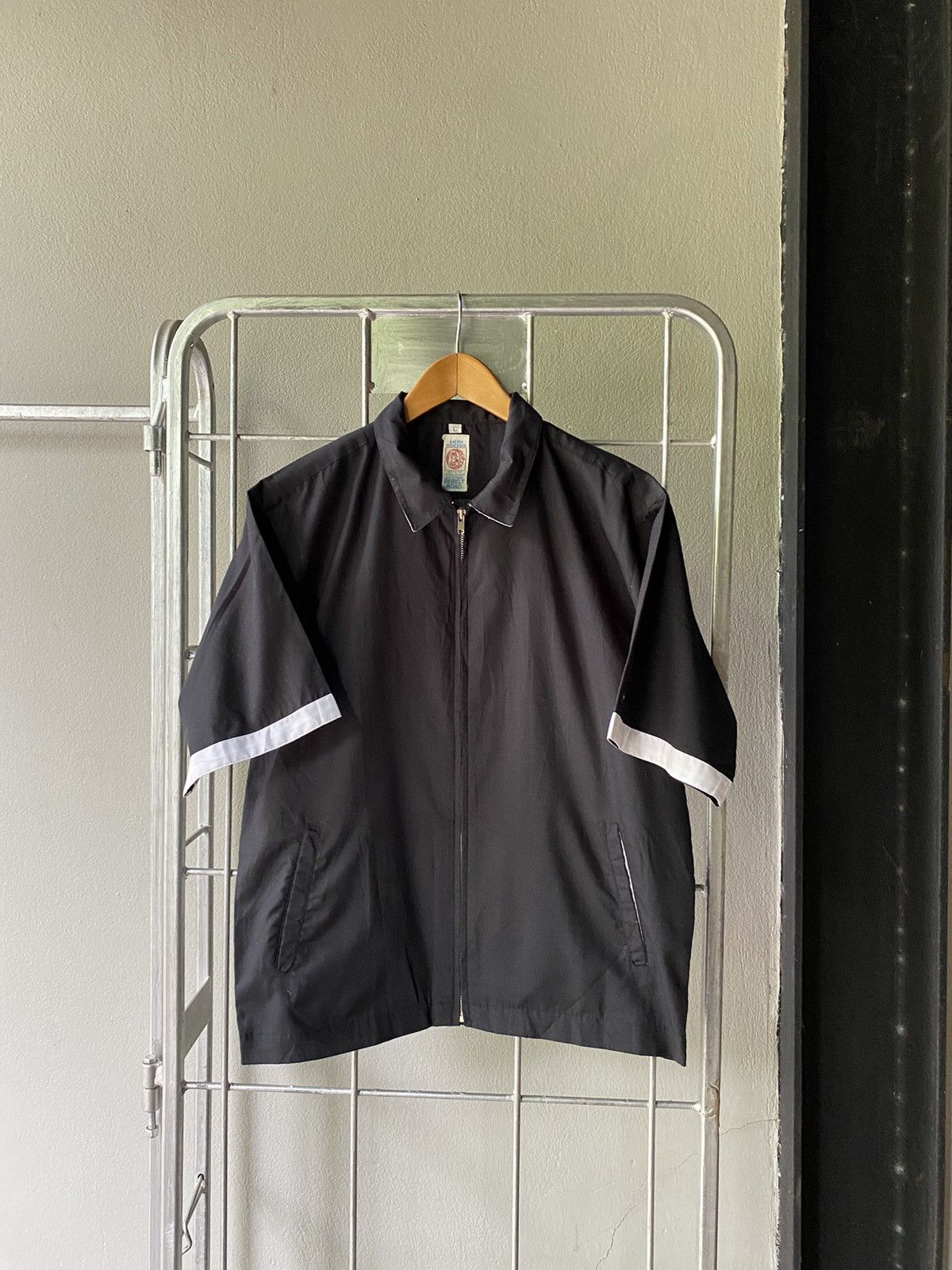 Designer × Japanese Brand Berkly Road zip black shirt Size US L / EU 52-54 / 3 - 16 Thumbnail