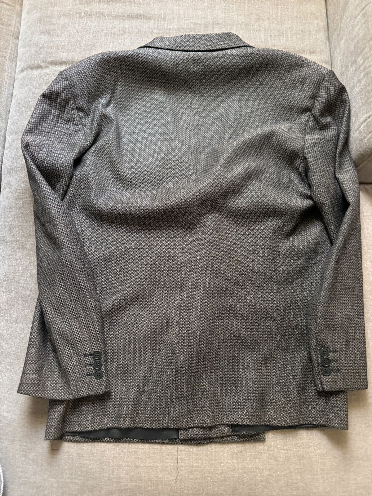 Giorgio Armani Giorgio Armani Le Collezioni Peak Lapel DB Wool Jacket Size 42R - 9 Thumbnail