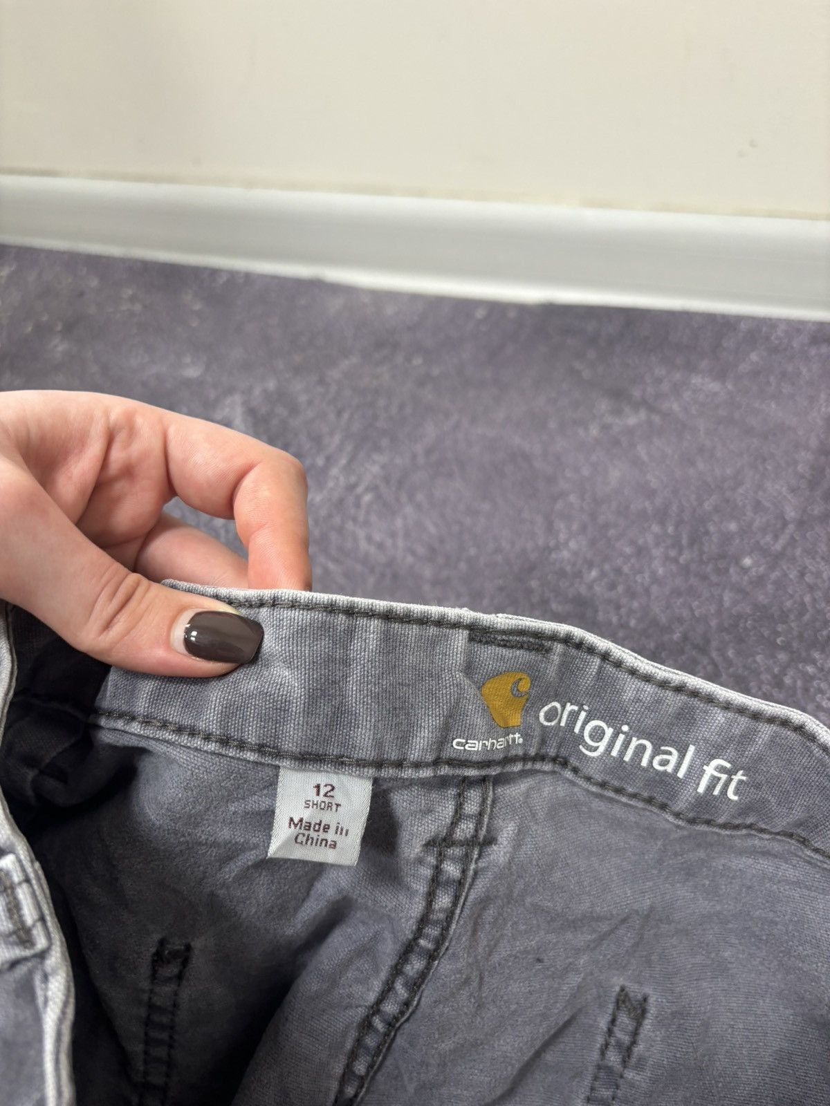 Carhartt Vintage Carhartt USA Distressed Gray Baggy Carpenter Pants Size US 32 / EU 48 - 16 Thumbnail