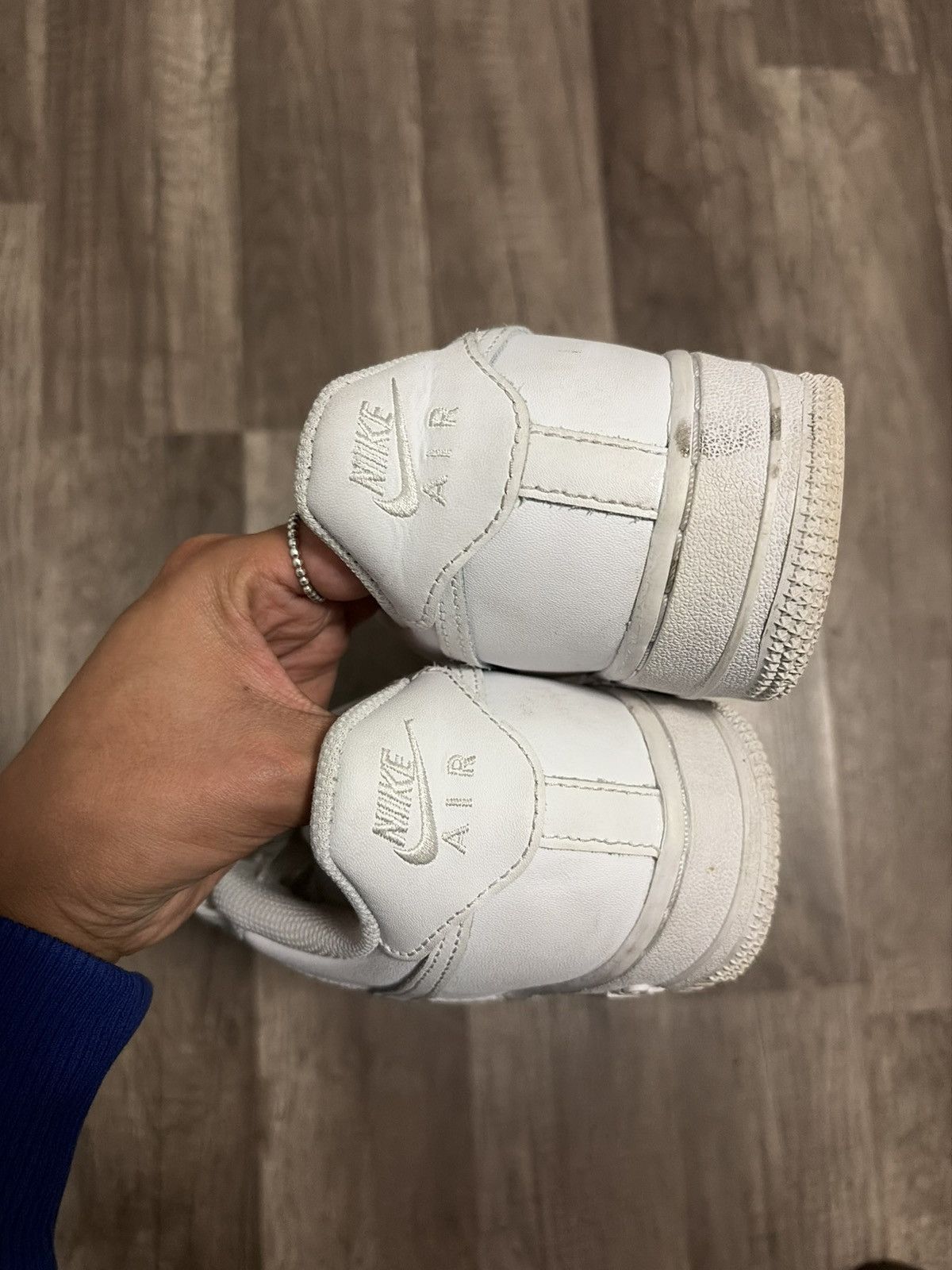 Nike Nike Air Force 1s (Big Kid 5.5Y) Size US 7 / IT 37 - 4 Thumbnail