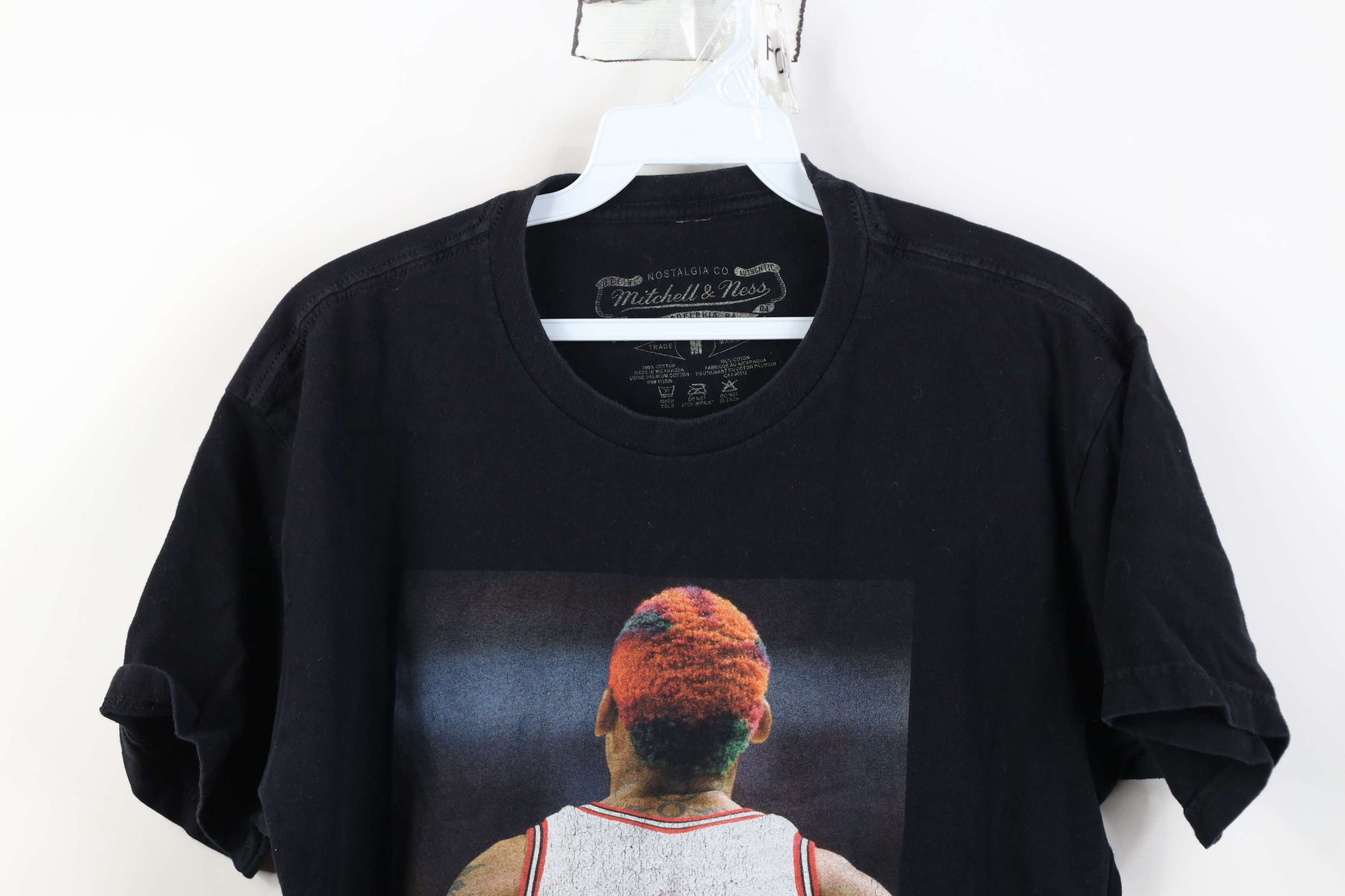Mitchell & Ness Retro Mitchell & Ness Chicago Bulls Basketball T-Shirt Size US M / EU 48-50 / 2 - 2 Thumbnail