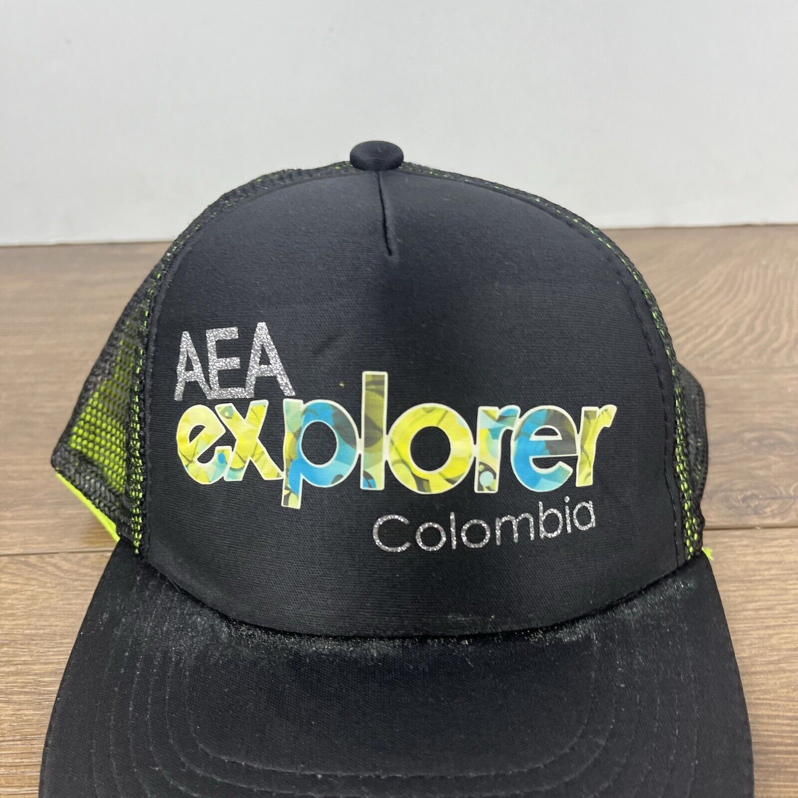 Columbia AEA Explorer Columbia Hat Snapback Hat Black Hat Adjustable Size ONE SIZE - 8 Thumbnail