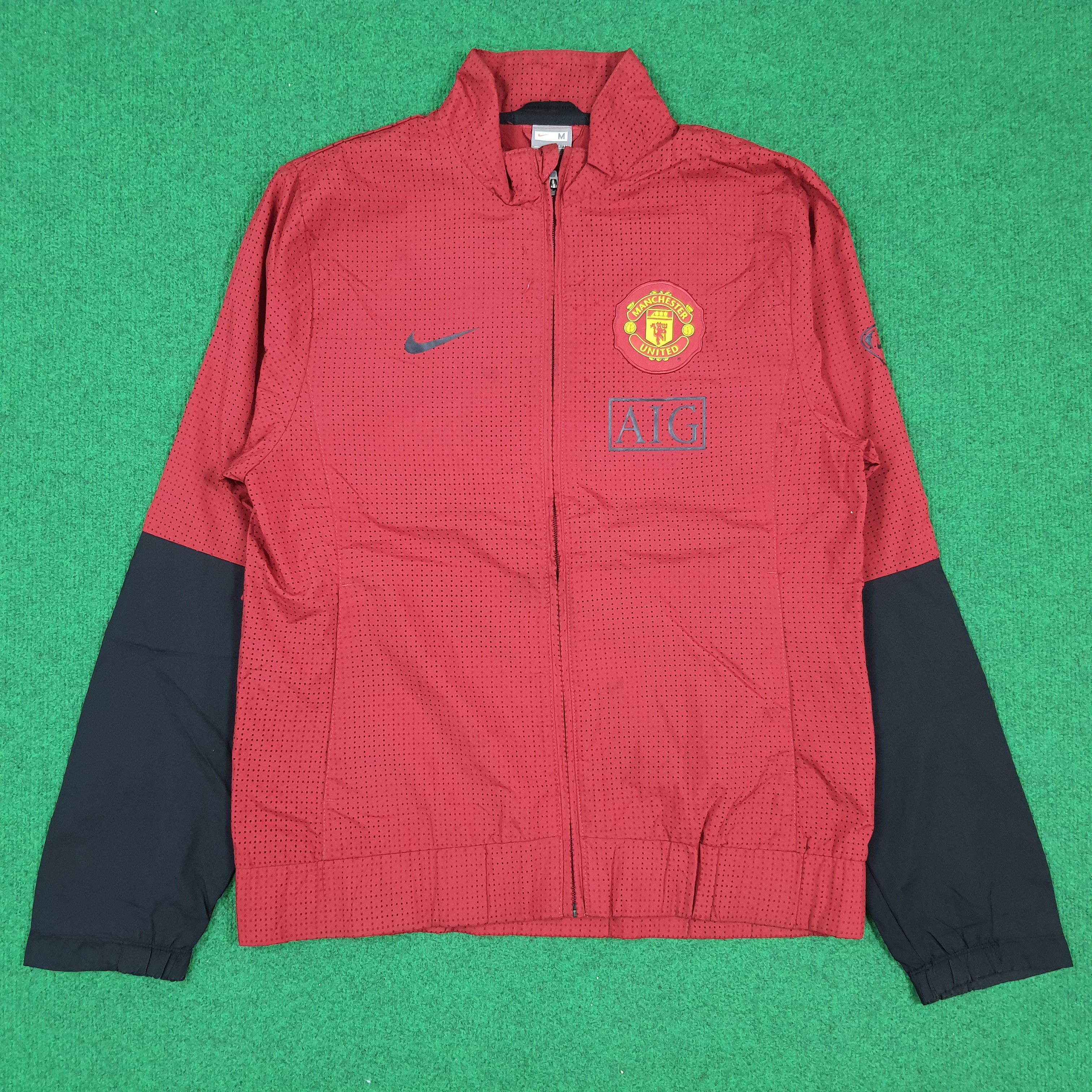 Nike Y2K Manchester United Nike AIG Training Shell Jacket C302N15 Size US S / EU 44-46 / 1 - 1 Thumbnail