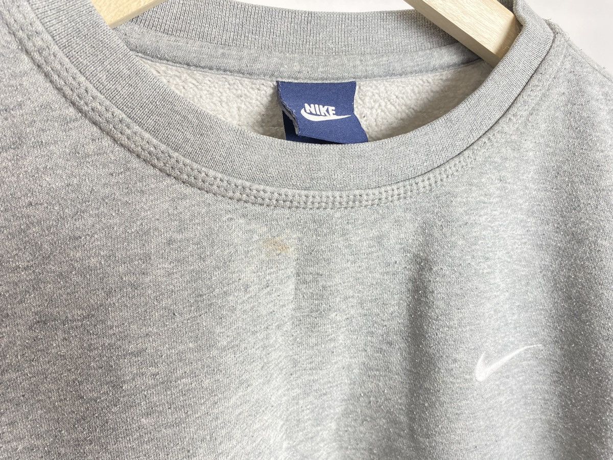 Nike Nike Sweatshirt Trashed Mini Swoosh Vintage Size US S / EU 44-46 / 1 - 4 Thumbnail