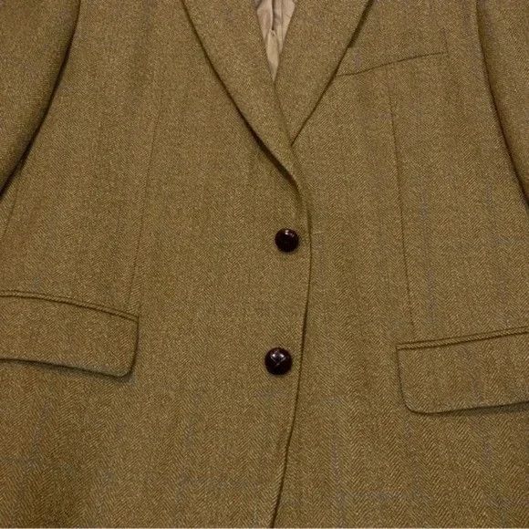Lauren Ralph Lauren Ralph Lauren Mens Blazer Brown 43R Wool Sport Coat Jacket Size 42R - 4 Thumbnail