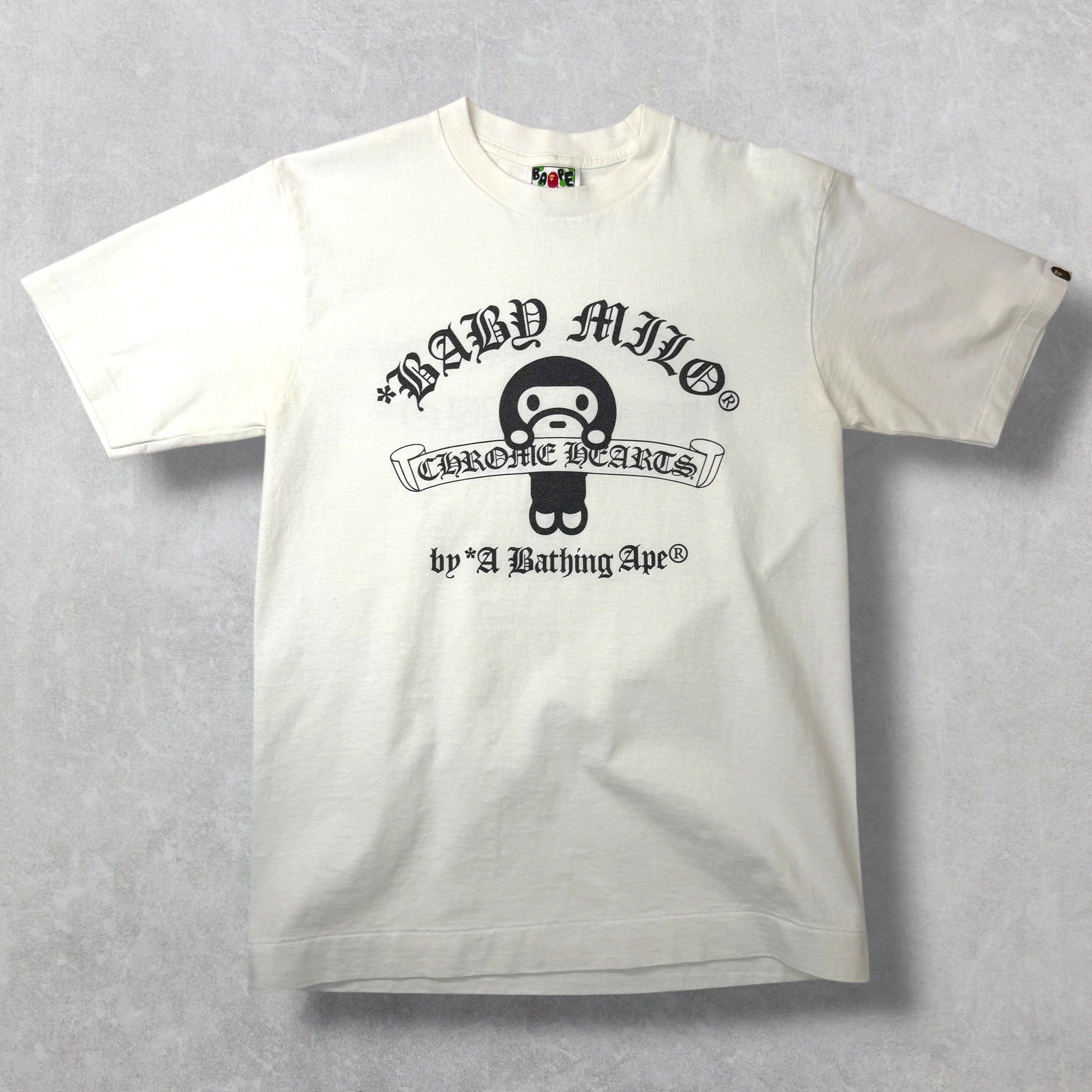 Chrome Hearts Chrome Hearts Baby Milo Tee White S Size US S / EU 44-46 / 1 - 1 Thumbnail