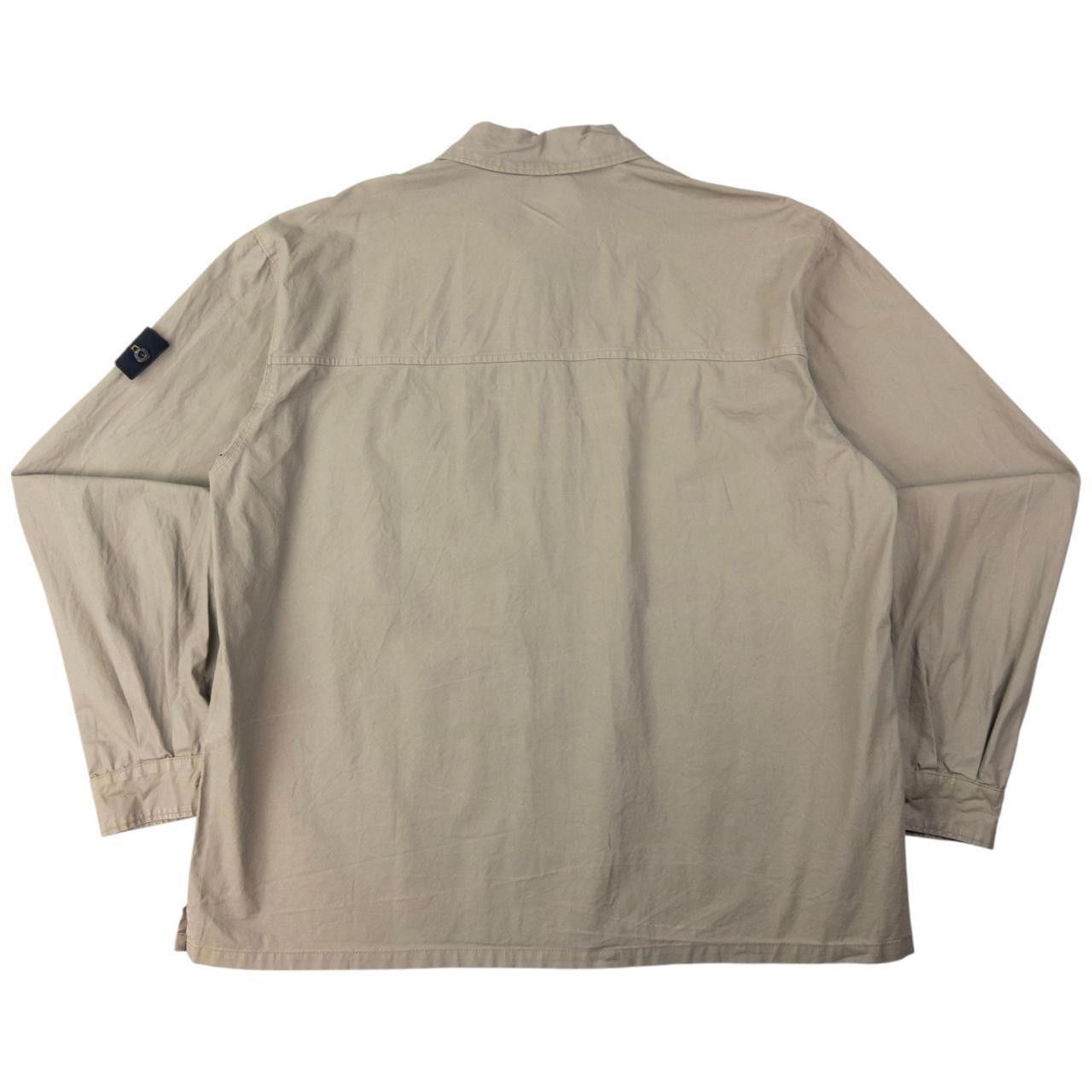 Stone Island Vintage Stone Island Lightweight Button Up Jacket Size XL Size US XL / EU 56 / 4 - 2 Thumbnail