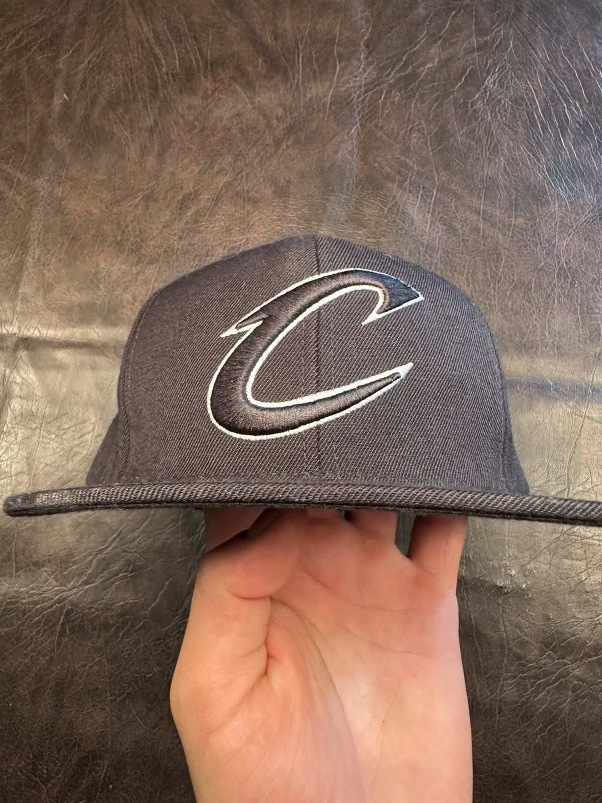 Mitchell & Ness Black Cleveland Cavaliers Mitchell & Ness Cap Size ONE SIZE - 1 Thumbnail