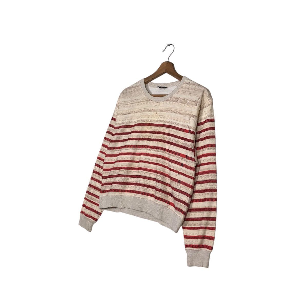 Jean Paul Gaultier 📌Vintage Sweatshirt Striped Design Jean Paul Gaultier Size S / US 4 / IT 40 - 3 Thumbnail