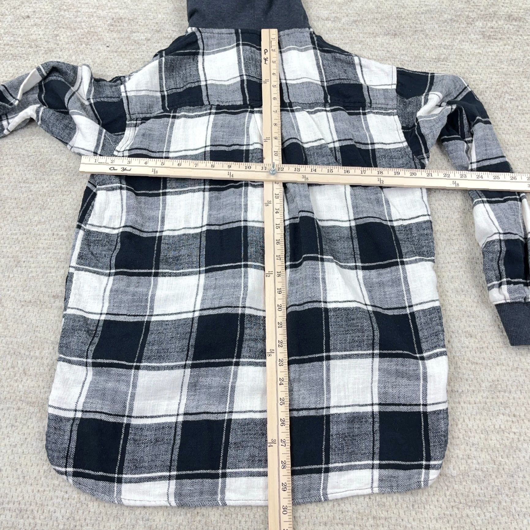 American Eagle Outfitters VINTAGE American Eagle Outfitters Shirt Jacket Men Medium Plaid Button Up Flannel Shacket Unlined Size US XL / EU 56 / 4 - 6 Thumbnail