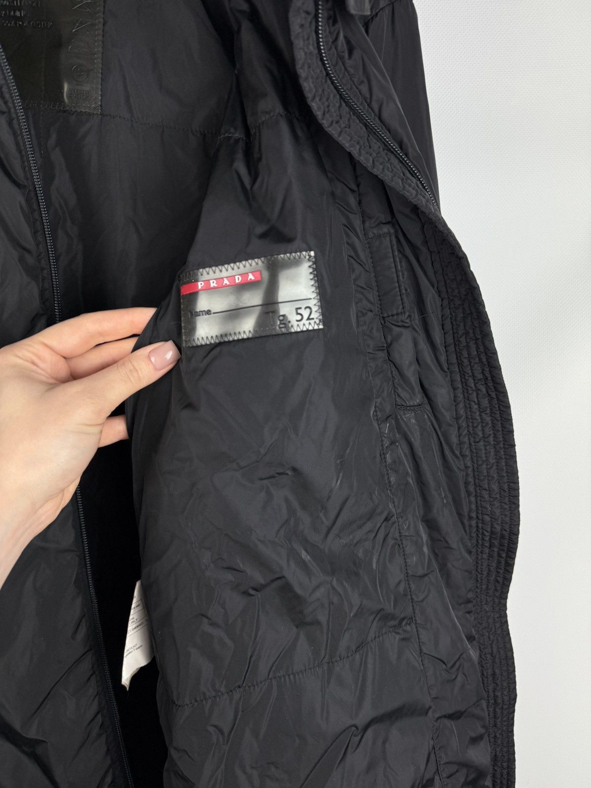 Prada Prada Men’s Vintage Ski Mask Hooded Jacket Size 52 Size US L / EU 52-54 / 3 - 20 Thumbnail