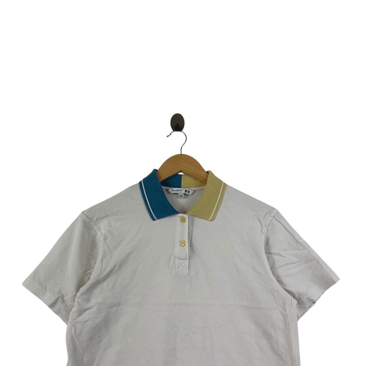JW Anderson JW ANDERSON x UNIQLO Design Cropped Top Polo Tee Shirt Size L / US 10 / IT 46 - 2 Thumbnail