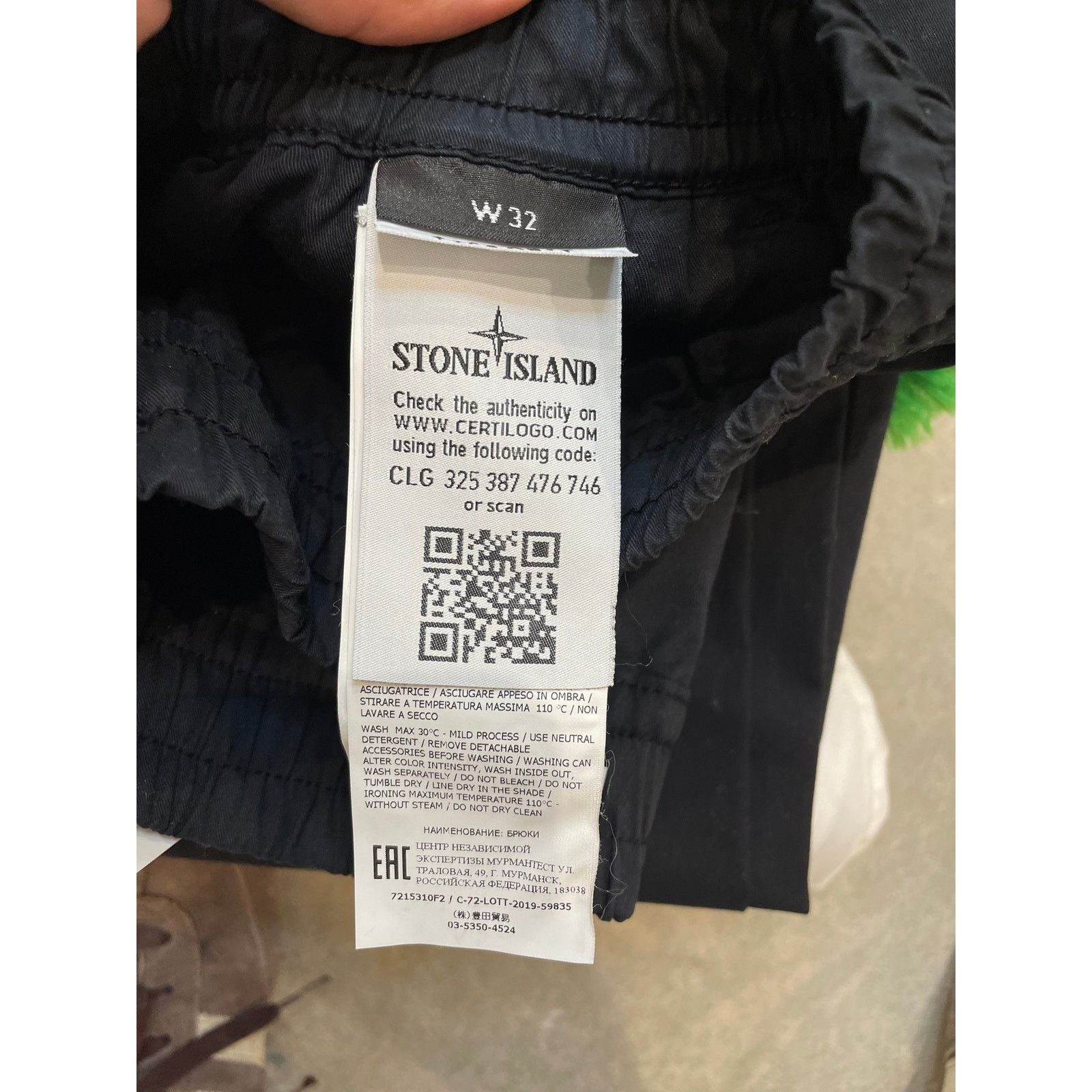 Stone Island Stone Island Cargo Navy 32 Used Size US 32 / EU 48 - 9 Thumbnail
