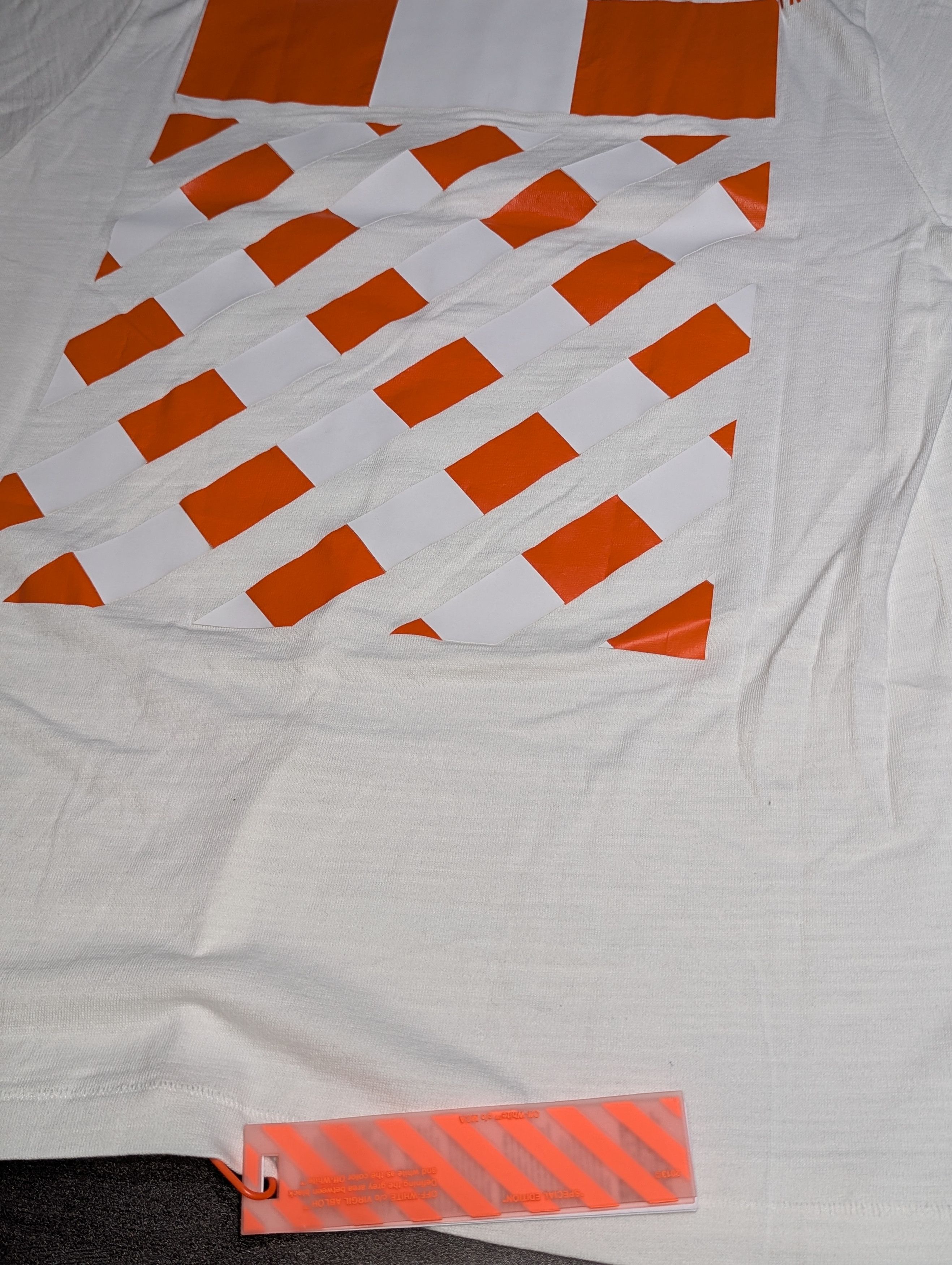Off-White Virgil Abloh MCA Figures of Speech OFF-WHITE Mona Lisa Tee Size US XL / EU 56 / 4 - 13 Thumbnail