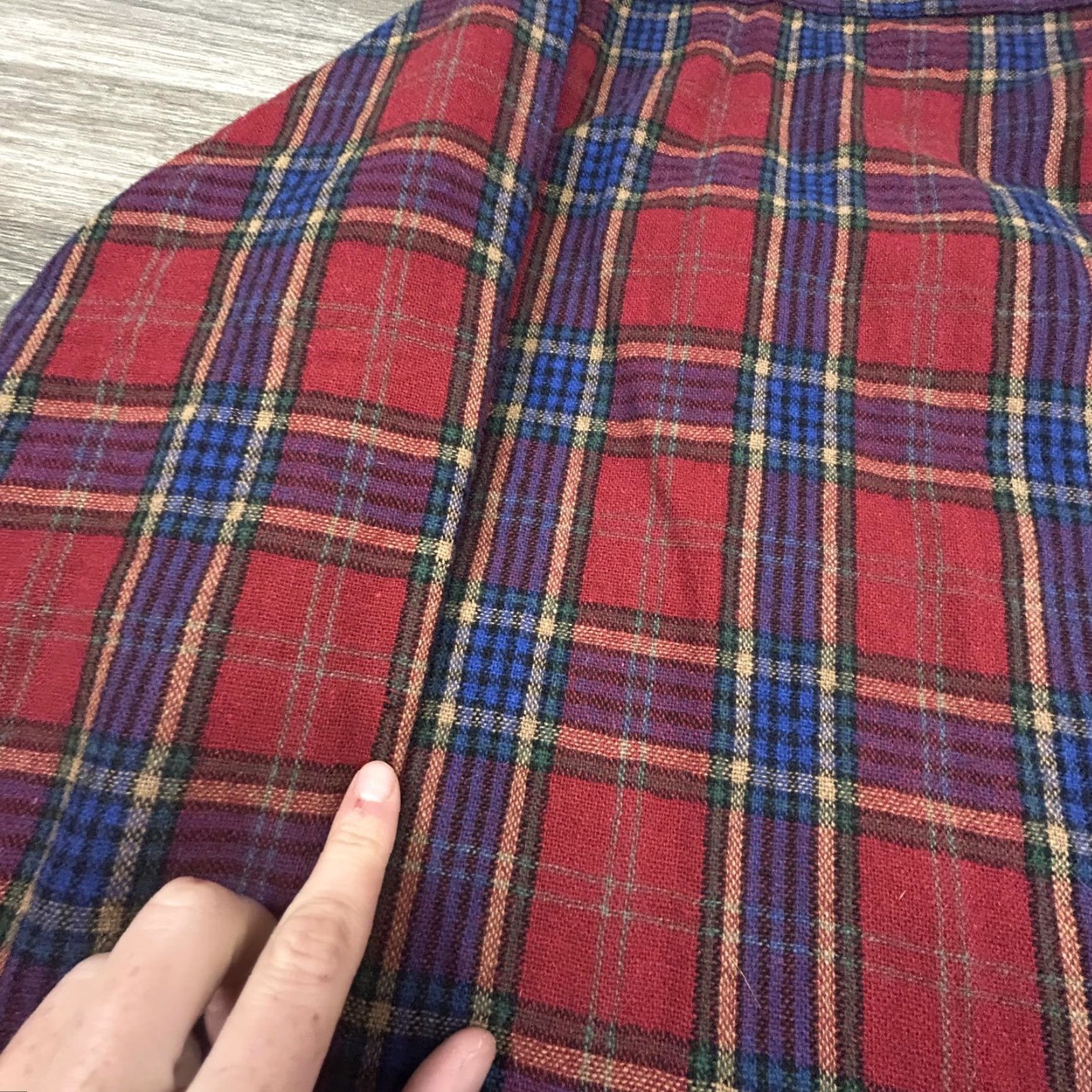 Vintage Vintage St John's Bay Shirt Jacket Mens XL Red Plaid Wool Lined Flannel 80s Size US XL / EU 56 / 4 - 8 Thumbnail