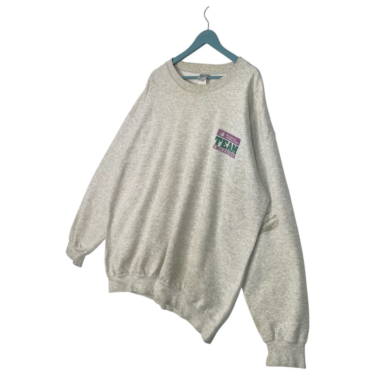 Designer × Vintage Vintage Hoodie/sweater The leukaemia&Lymphoma society Team Size US XXL / EU 58 / 5 - 2 Thumbnail