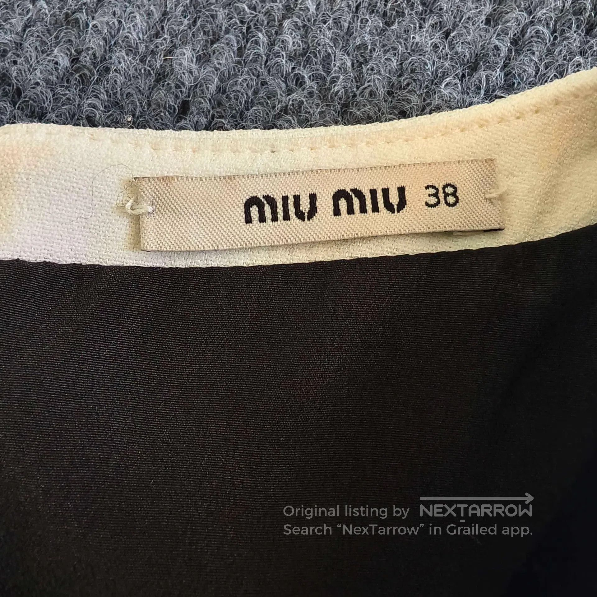 Miu Miu Miu Miu Chiffon and Velvet Patchwork Puff Sleeve Dress| Size XS / US 0-2 / IT 36-38 - 3 Thumbnail