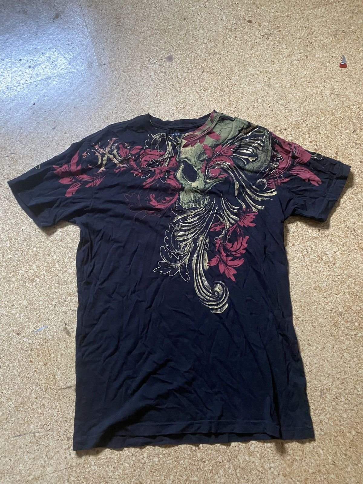Affliction Affliction Y2k T-Shirt Mens Black Size US M / EU 48-50 / 2 - 1 Thumbnail