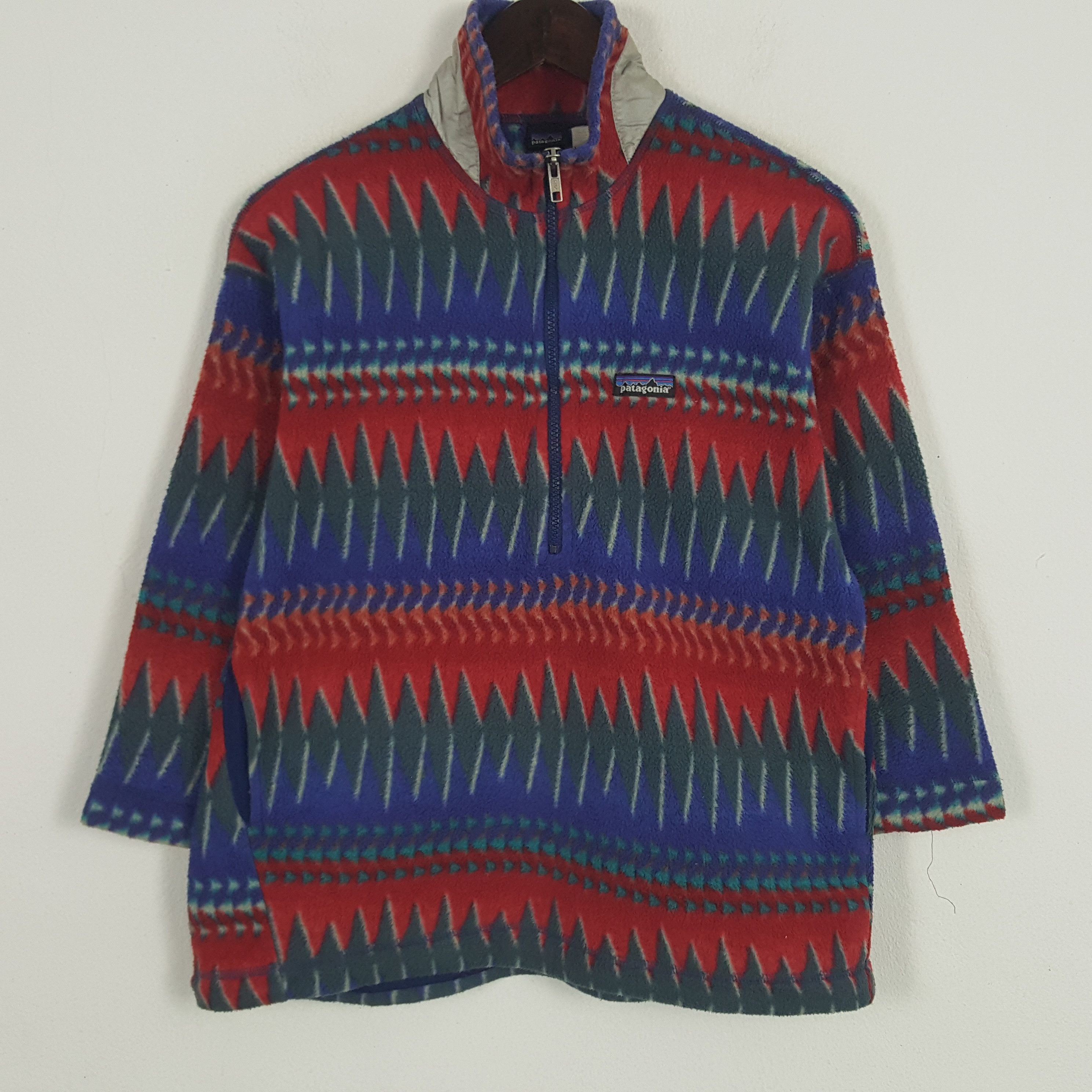 Patagonia Vintage Patagonia Fleece Half Zipper Sweater Size US S / EU 44-46 / 1 - 1 Thumbnail