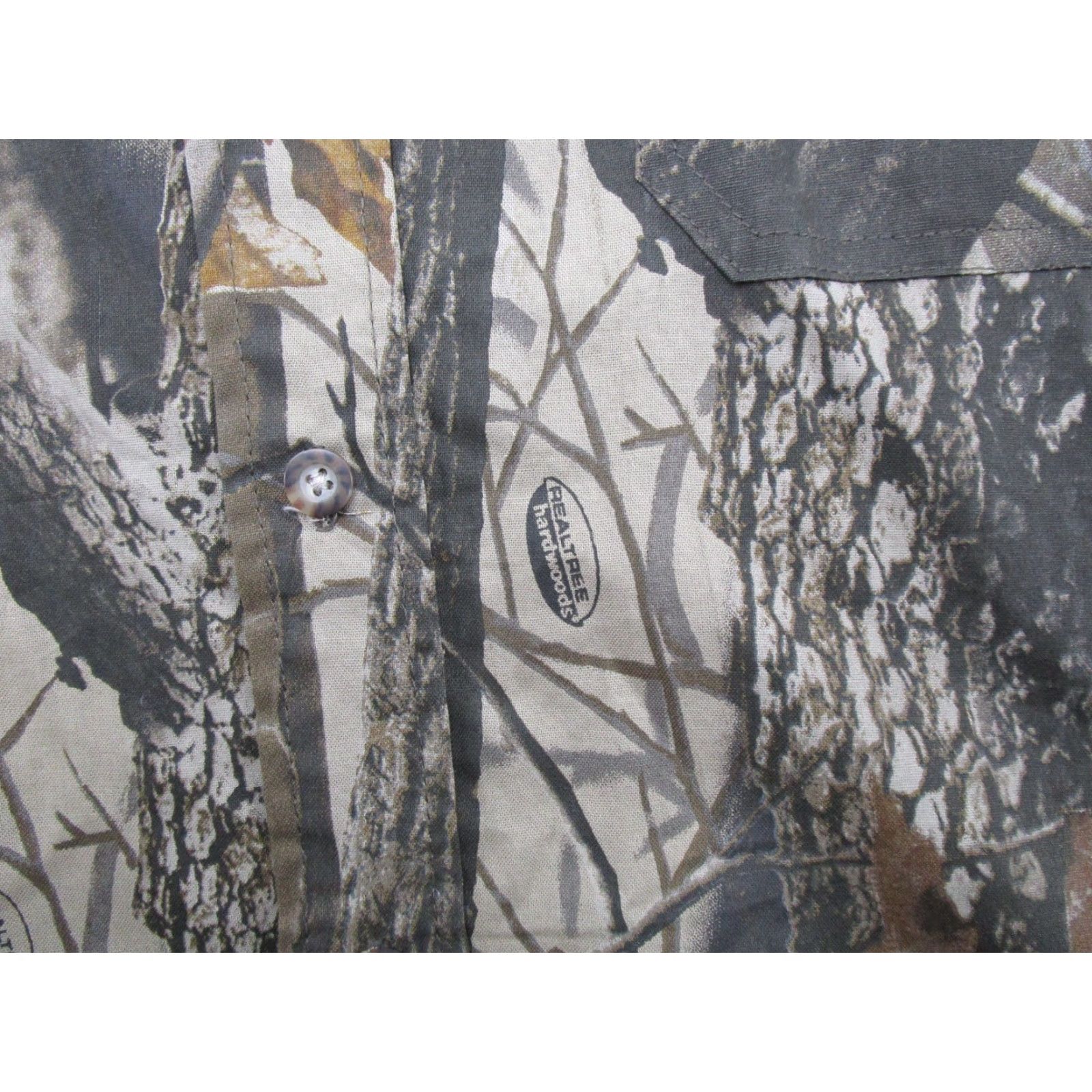Vintage VTG Woolrich Camo Button Shirt Mens L Realtree Hardwoods Camouflage Shirt Size US L / EU 52-54 / 3 - 4 Thumbnail