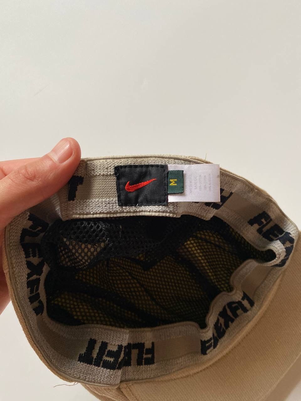 Nike Vintage Nike 2 x swoosh Cap Hat Flexfit technology Size M Size ONE SIZE - 5 Thumbnail