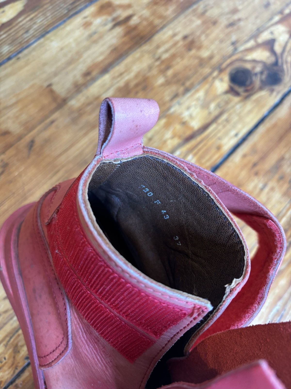 Dirk Bikkembergs DIRK BIKKEMBERGS BOOTS W 2 VELCRO STRAPS Size US 7 / IT 37 - 10 Thumbnail