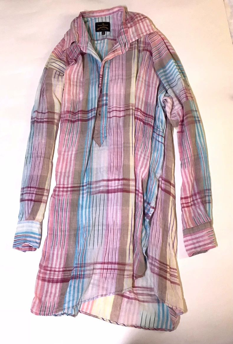 Vivienne Westwood Vivienne Westwood Long shirt with two sides split Size XS / US 0-2 / IT 36-38 - 1 Thumbnail